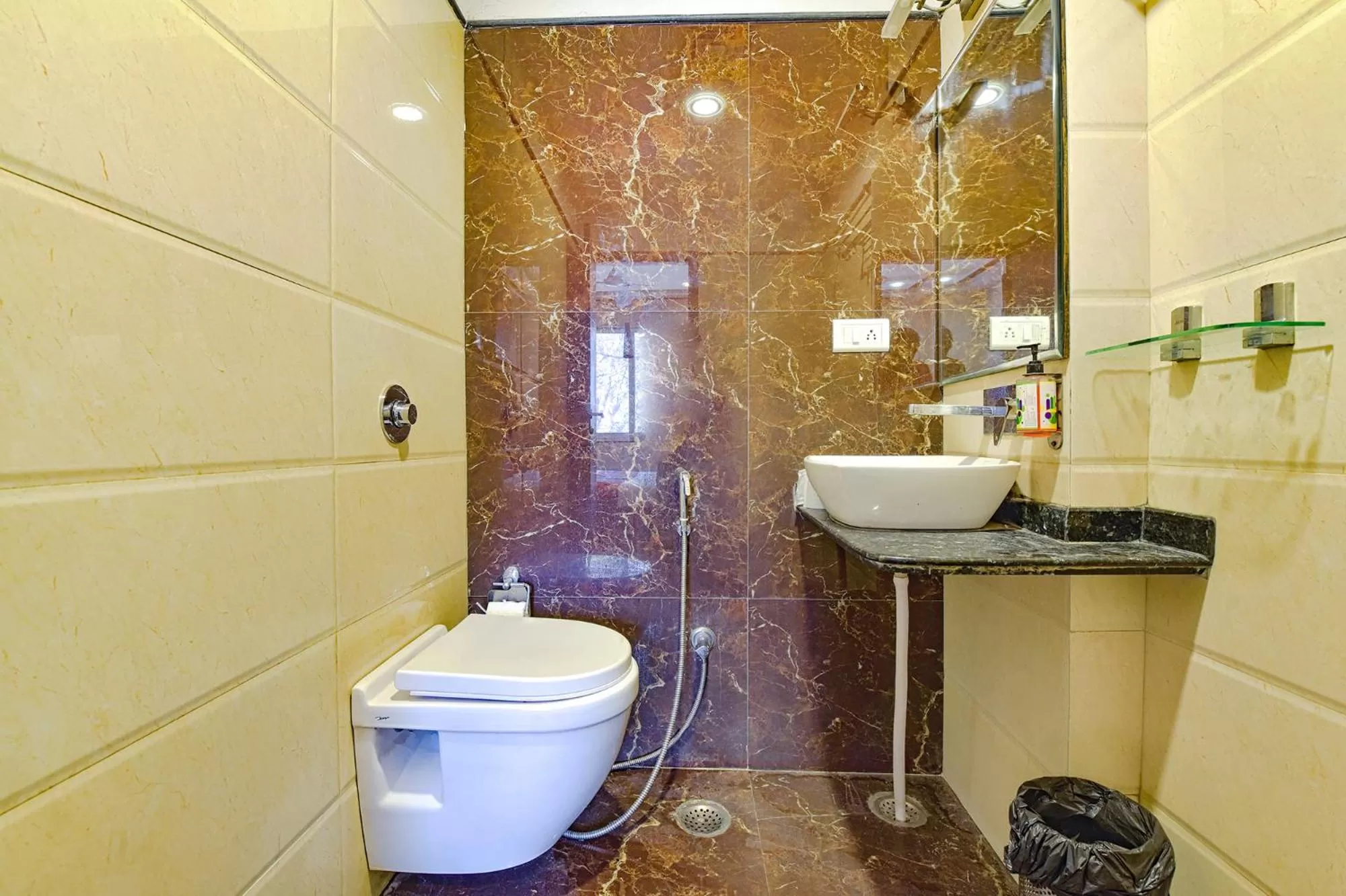 Bathroom in FabHotel Resolute Gopalpura