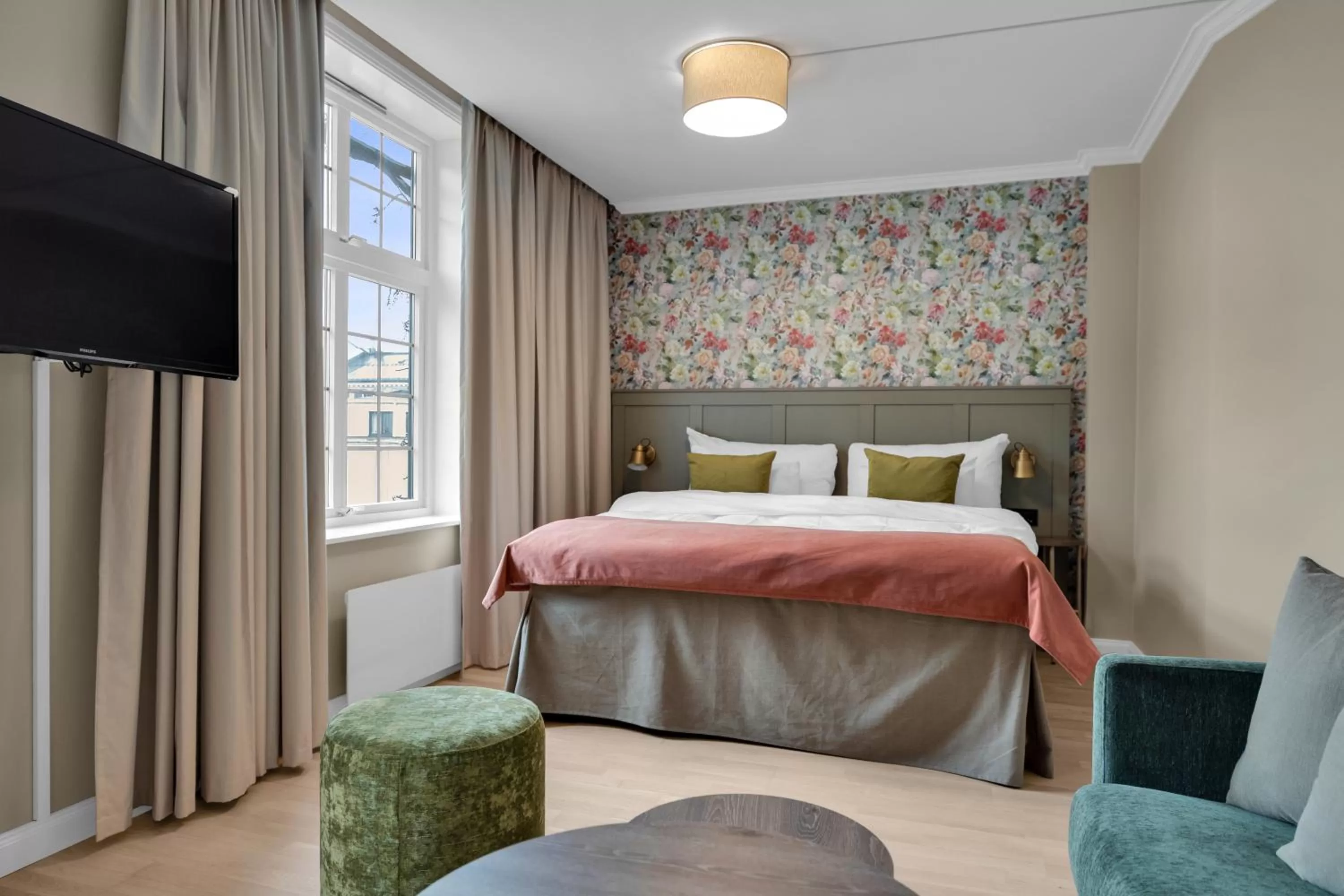 Bed in Home Hotel Gabelshus