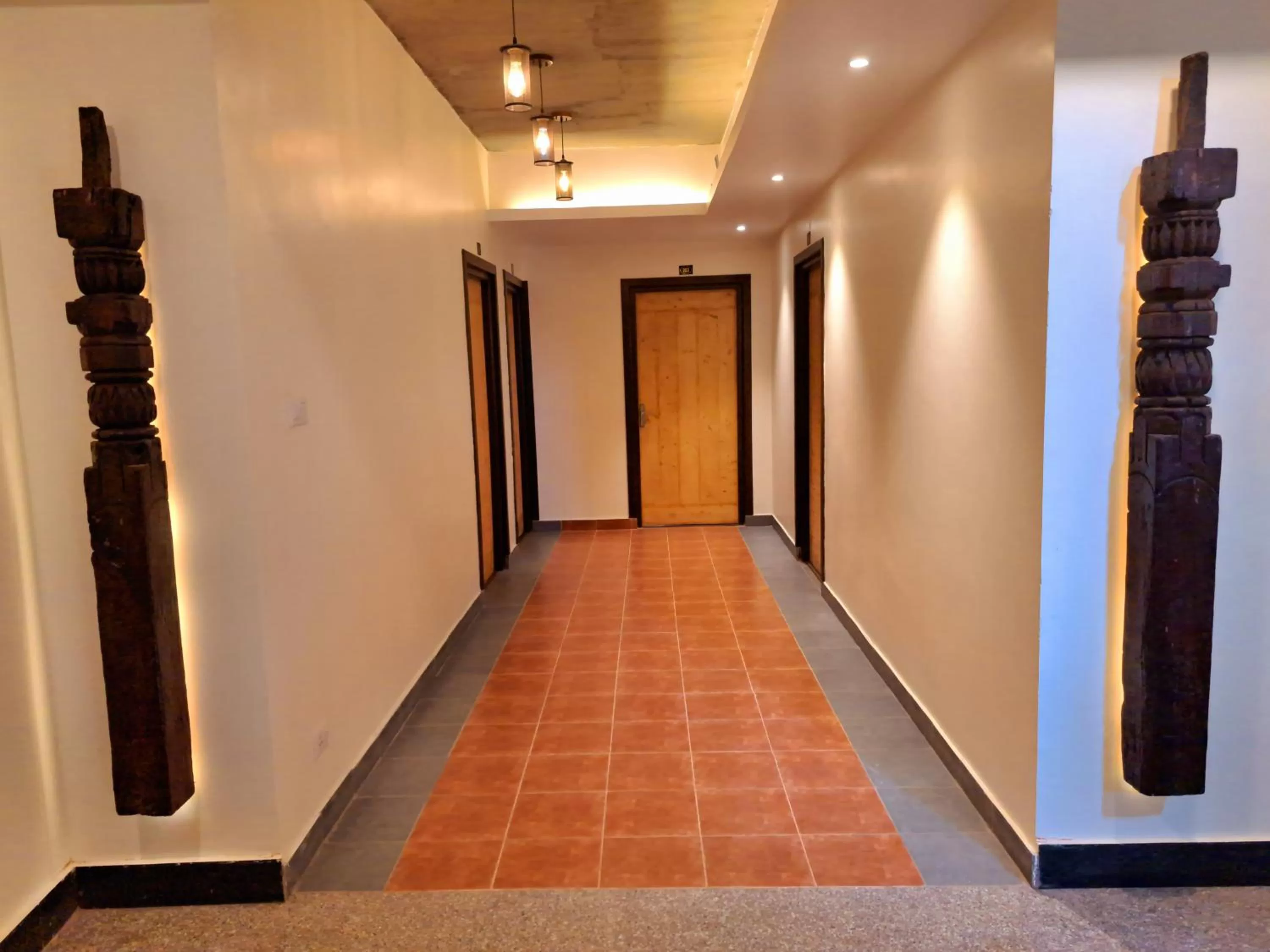 Lobby or reception in Rodeos Inn