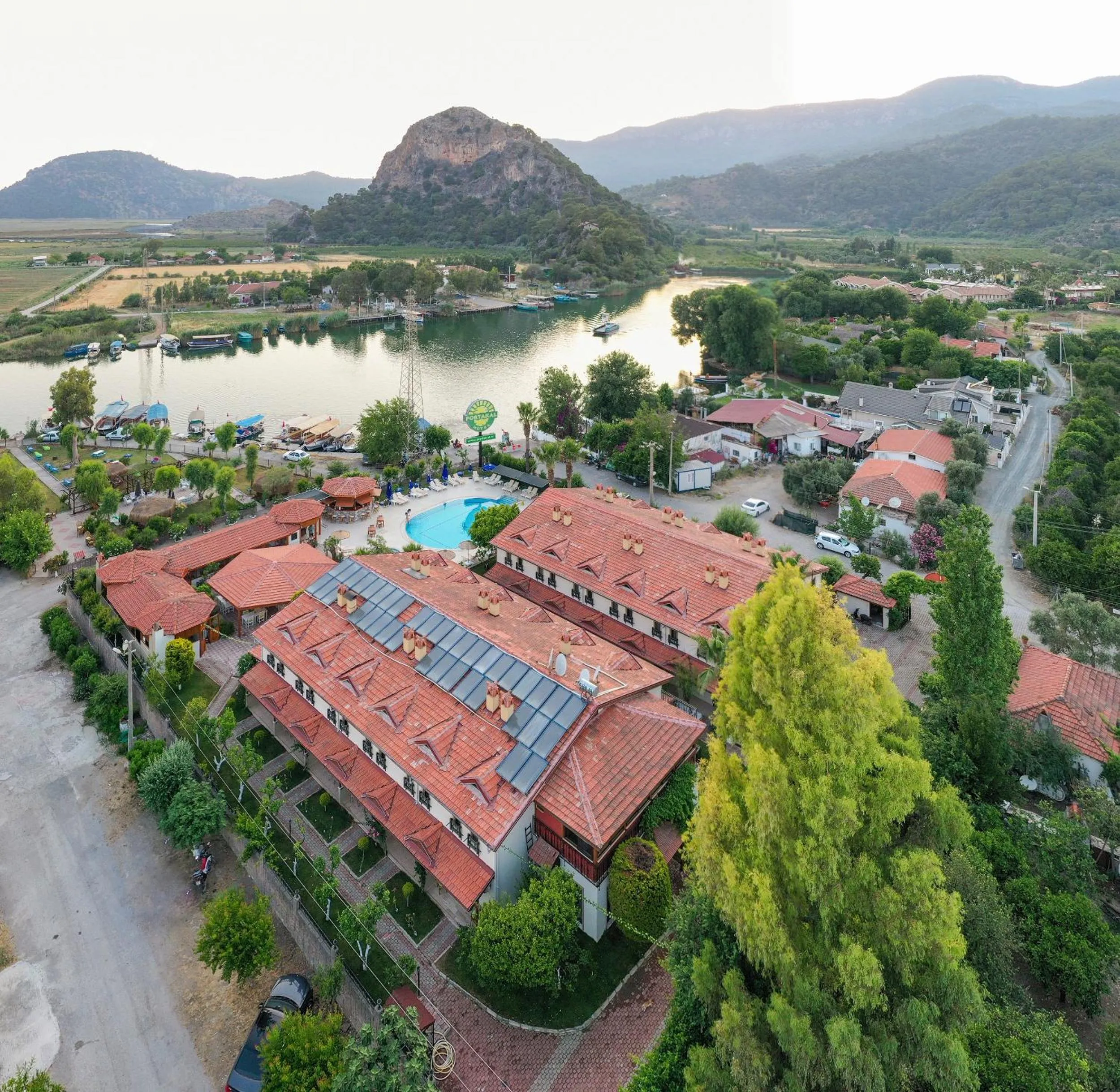 Bird's eye view in Portakal Hotel Dalyan