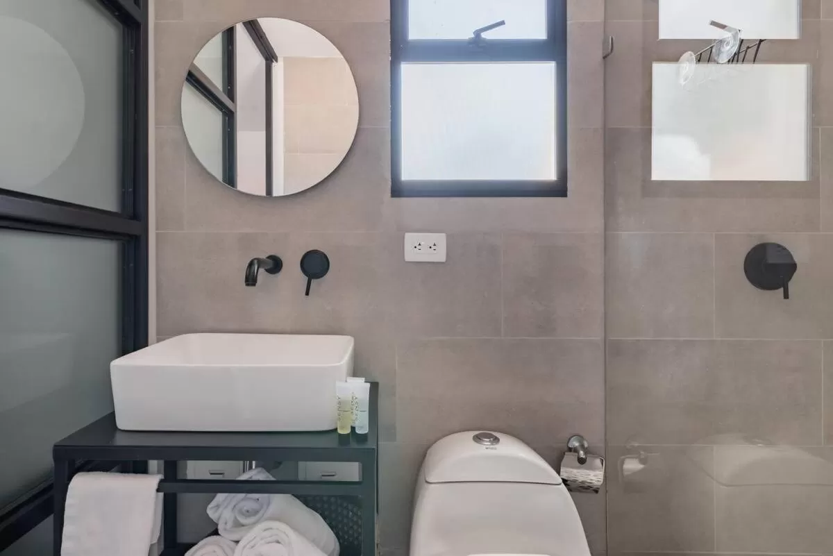 Bathroom in 574 Hotel