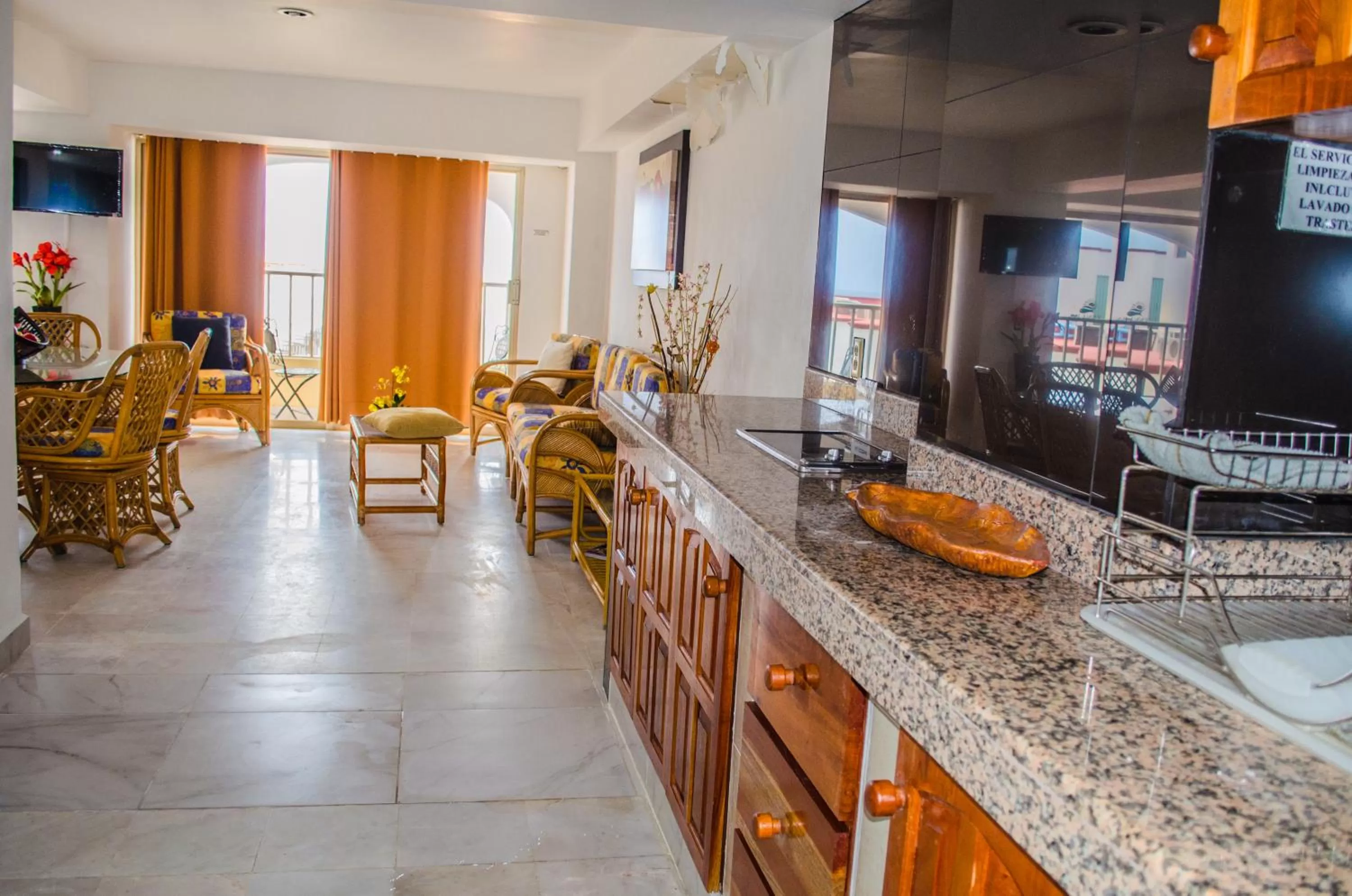 Living room in ENNA INN IXTAPA DEPARTAMENTOS ViSTA AL MAR