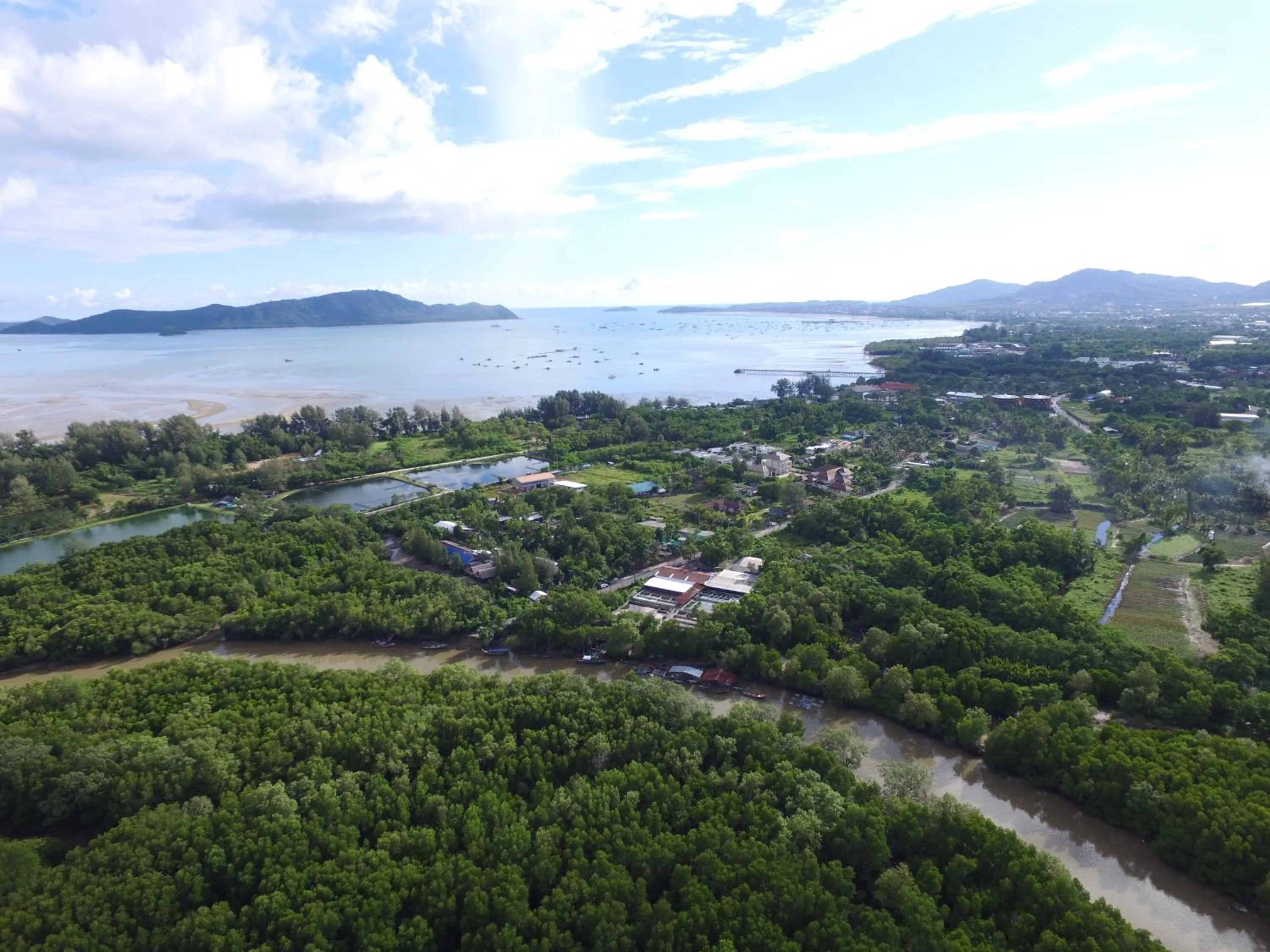 Bird's eye view in Good Night Pool Villa Phuket - SHA Plus