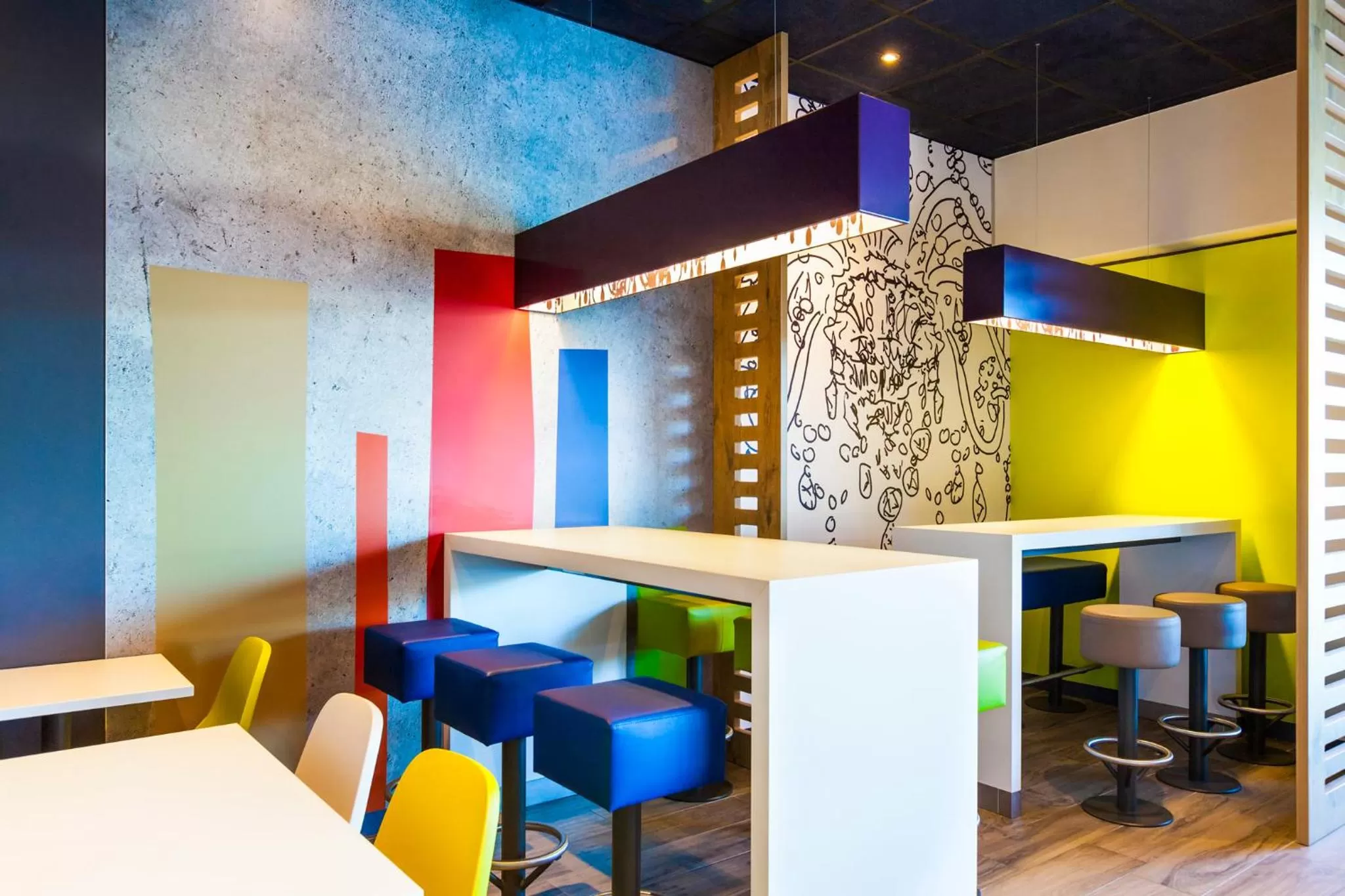 Restaurant/places to eat in Ibis Budget Mulhouse Centre Gare