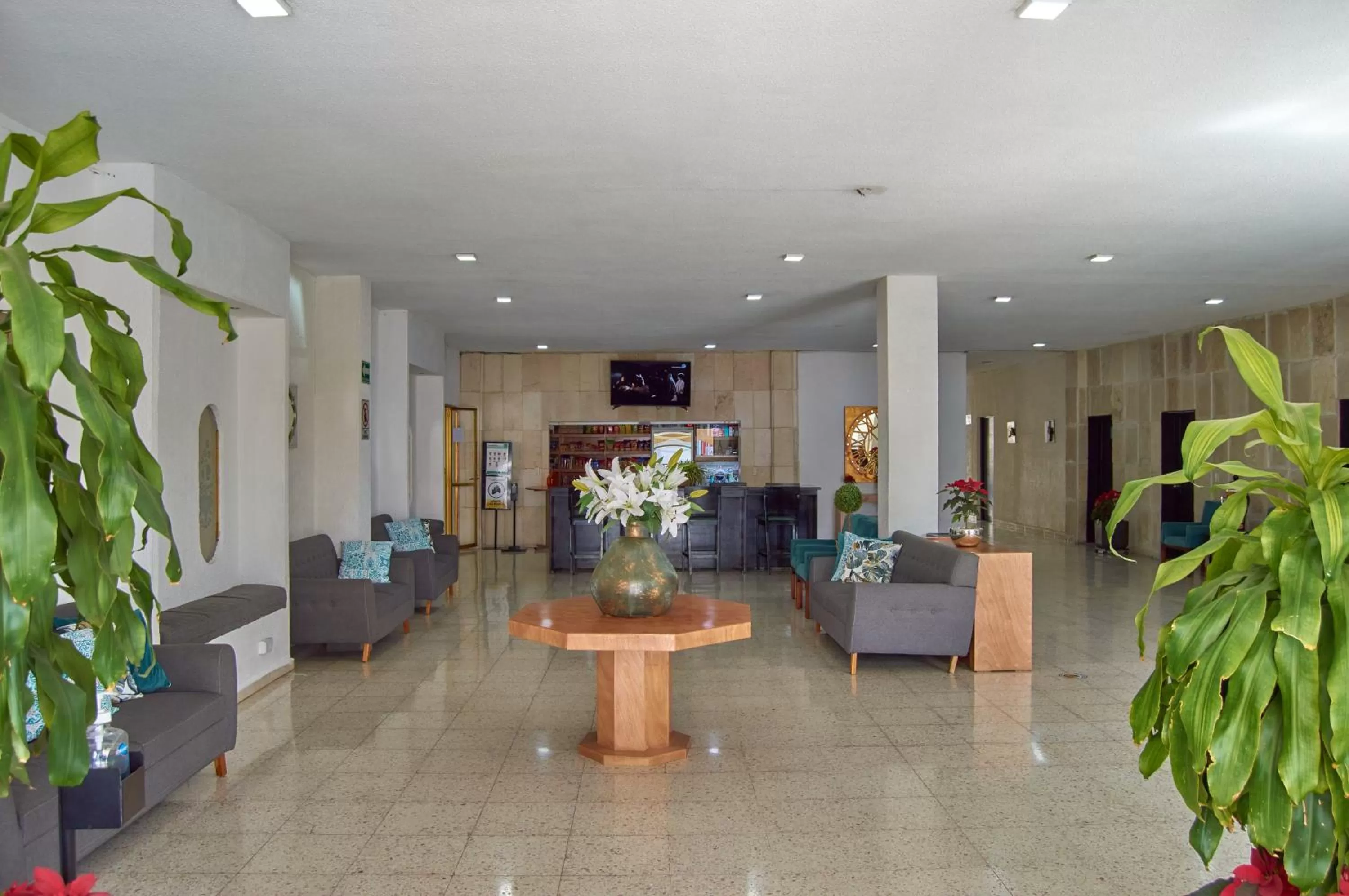 Lobby or reception in Hotel del Alba Inn & Suites