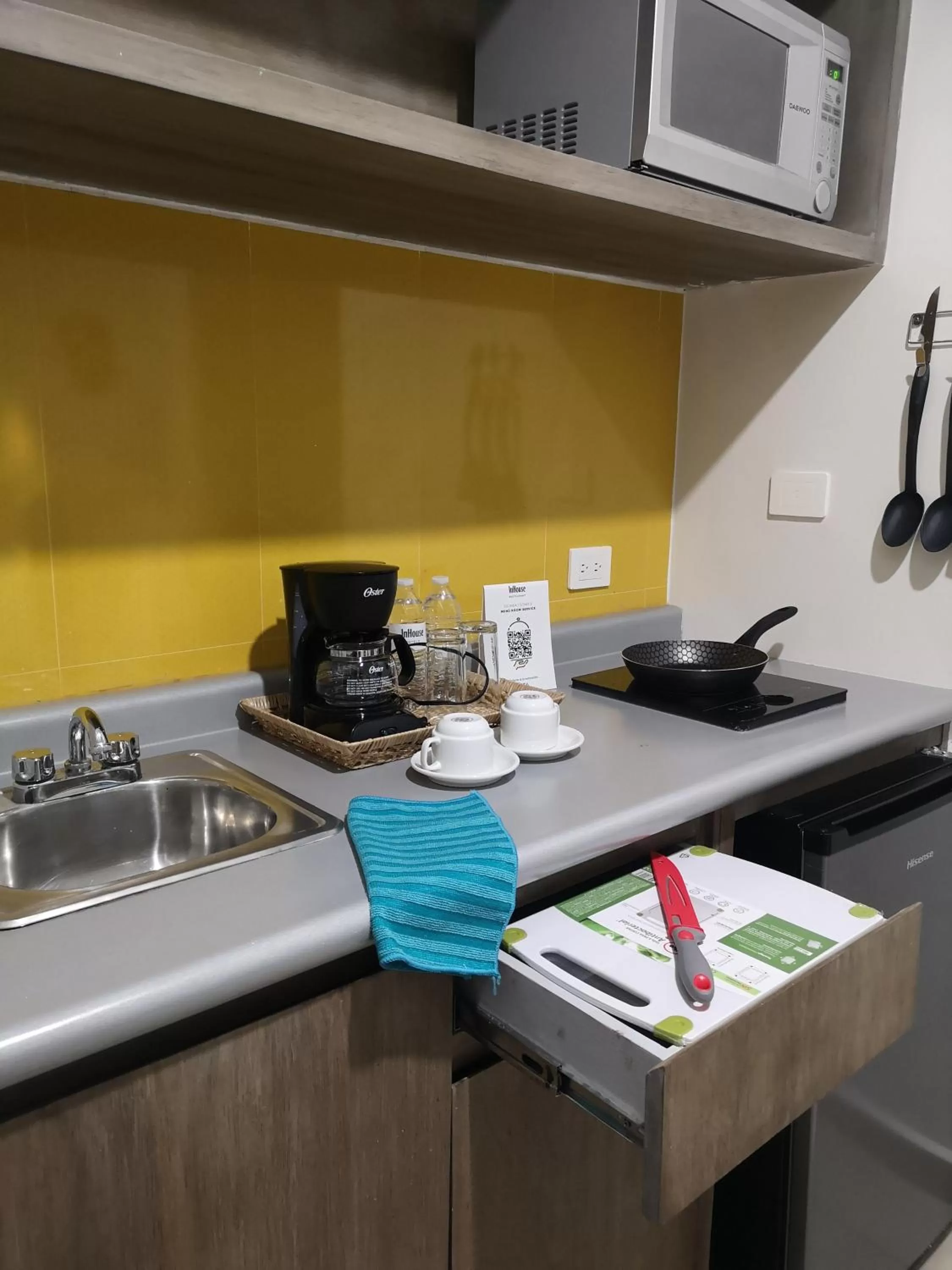 kitchen in InHouse Hotel Culiacán