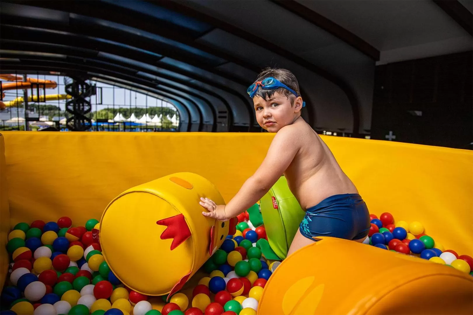 Swimming pool in X-BIONIC Hotel