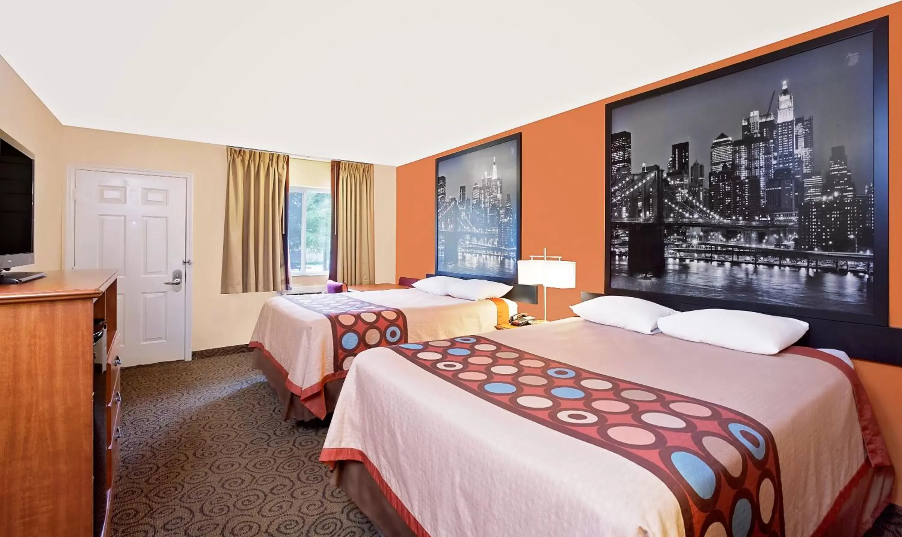 Queen Room with Two Queen Beds - Smoking in Super 8 by Wyndham Siloam Springs Queen Room with Two Queen Beds - Smoking in Super 8 by Wyndham Siloam Springs