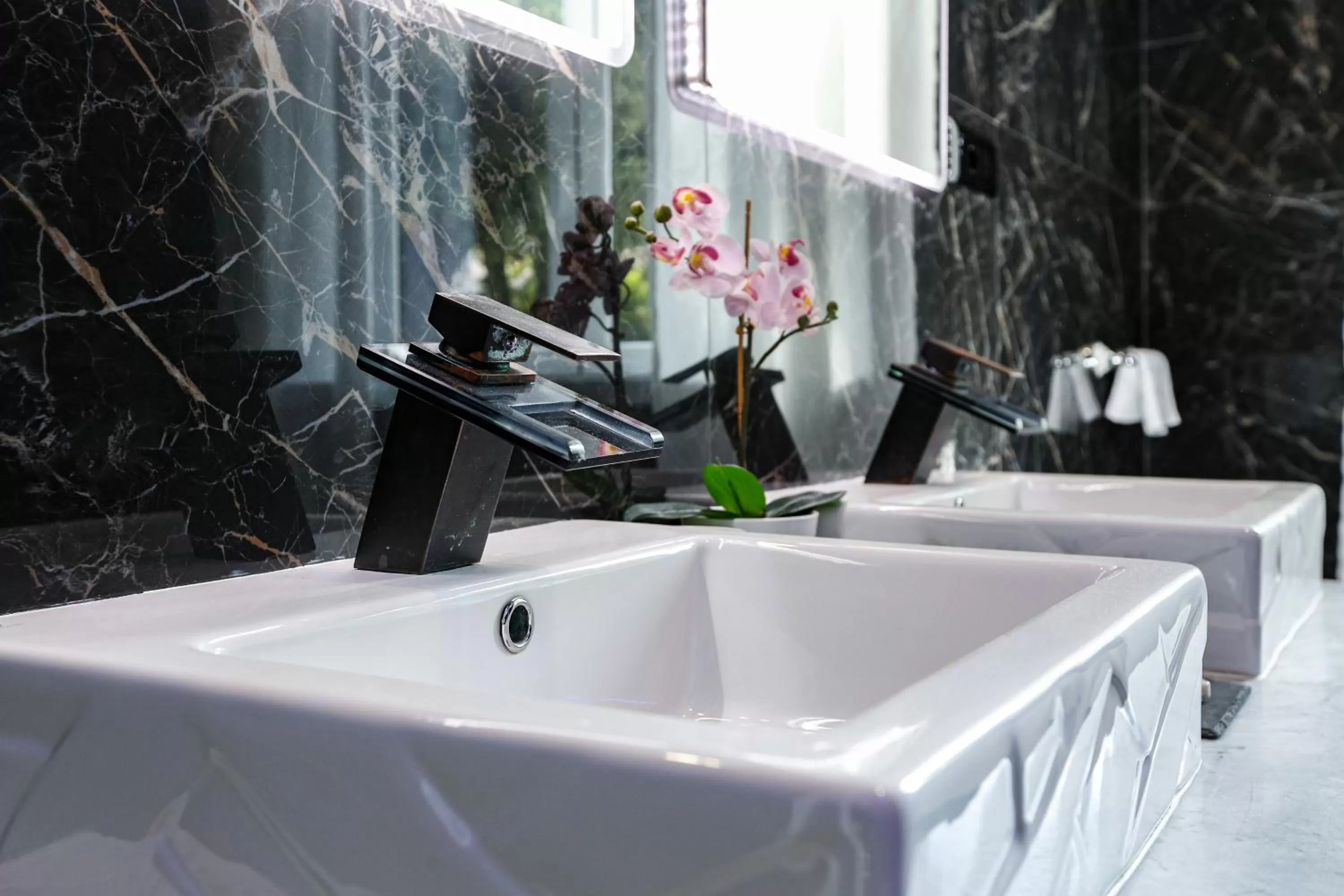 Bathroom in Escape Luxury Suite - CA Domus Collection