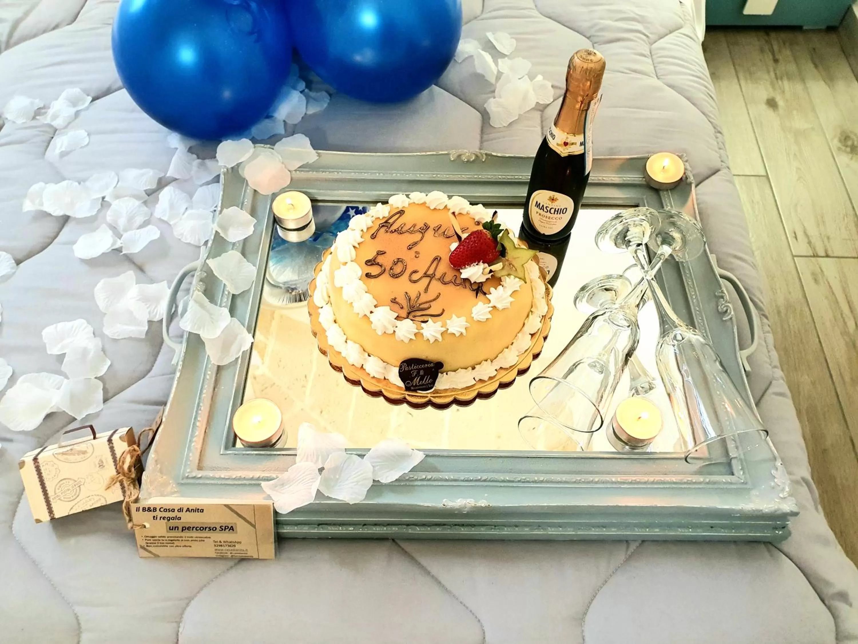 Food and drinks in B&B Casa di Anita