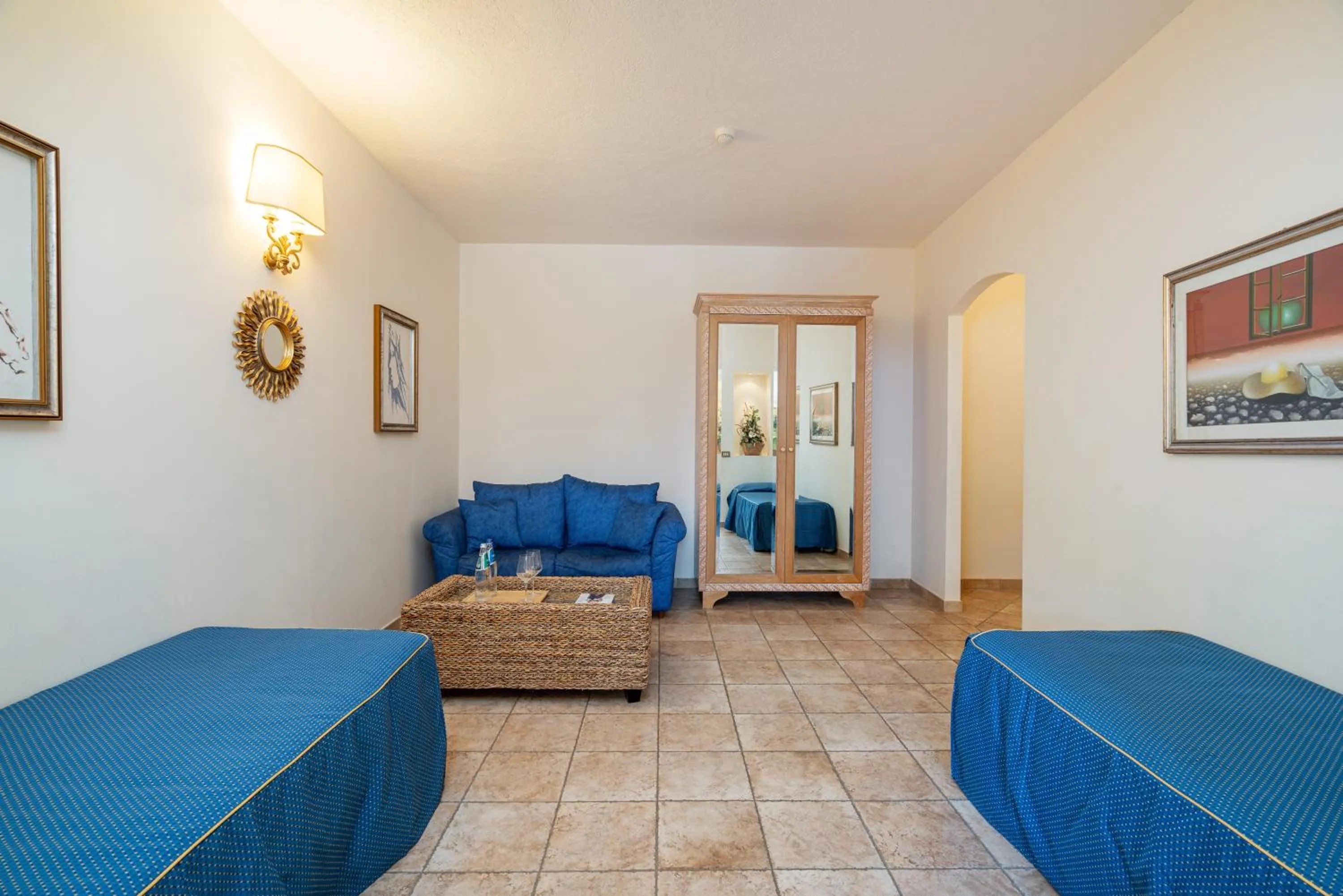 Family, Bed in Club Esse Palmasera