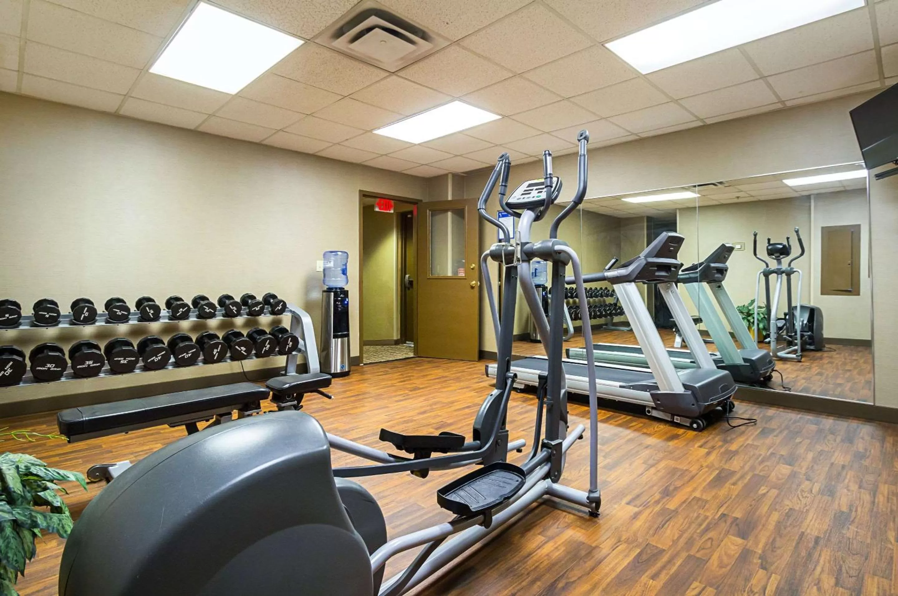 Fitness centre/facilities in Comfort Inn Cleveland Downtown