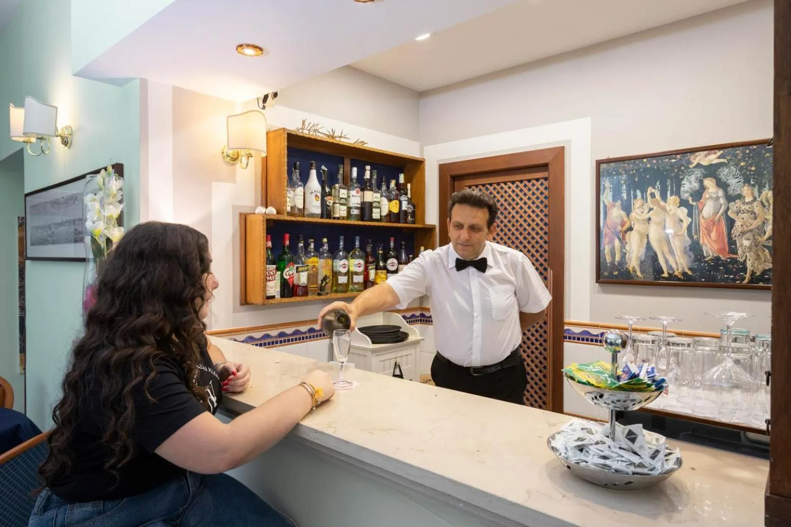 Lounge or bar in Hotel San Paolo