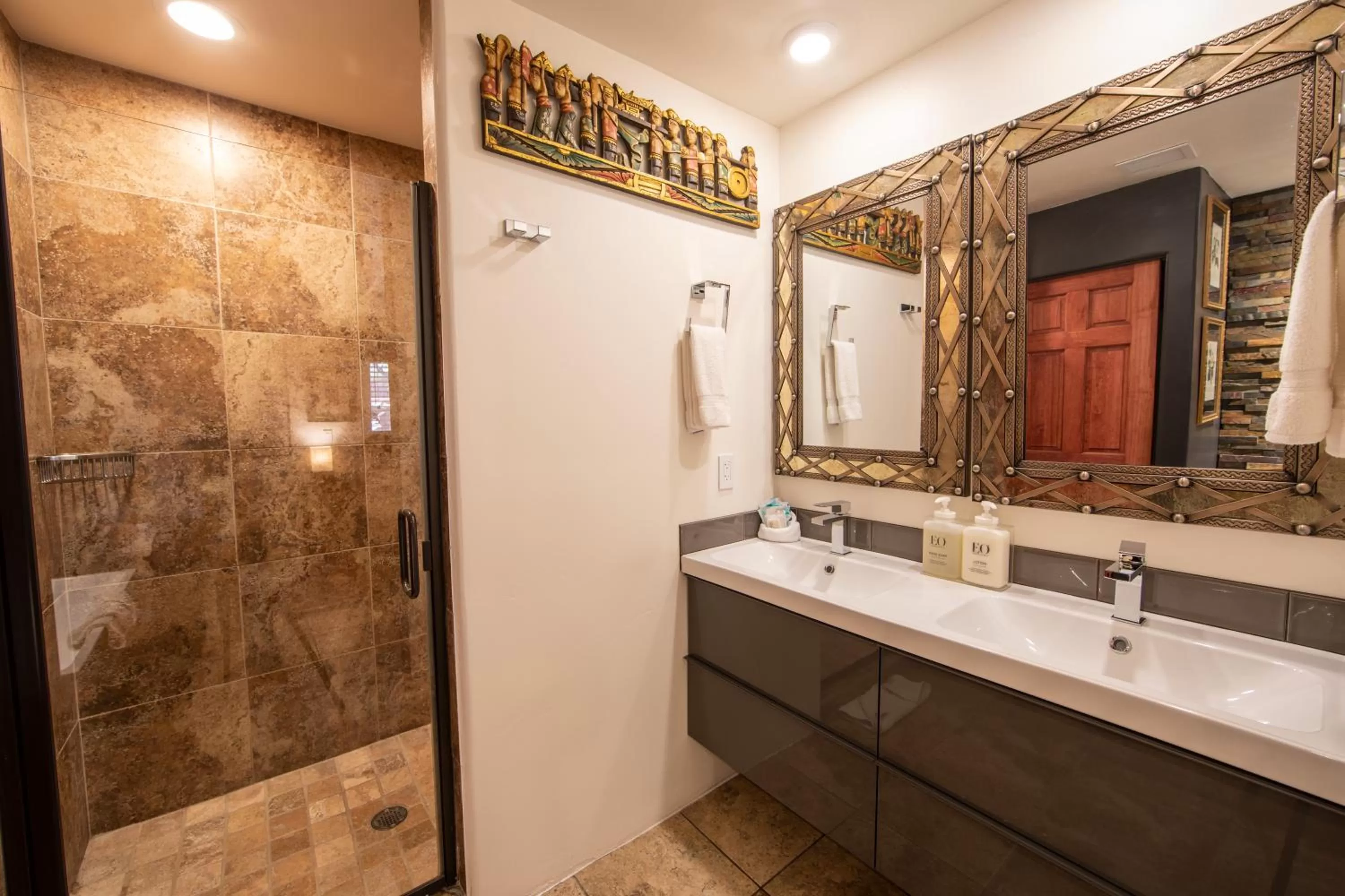 Bathroom in A Sunset Chateau