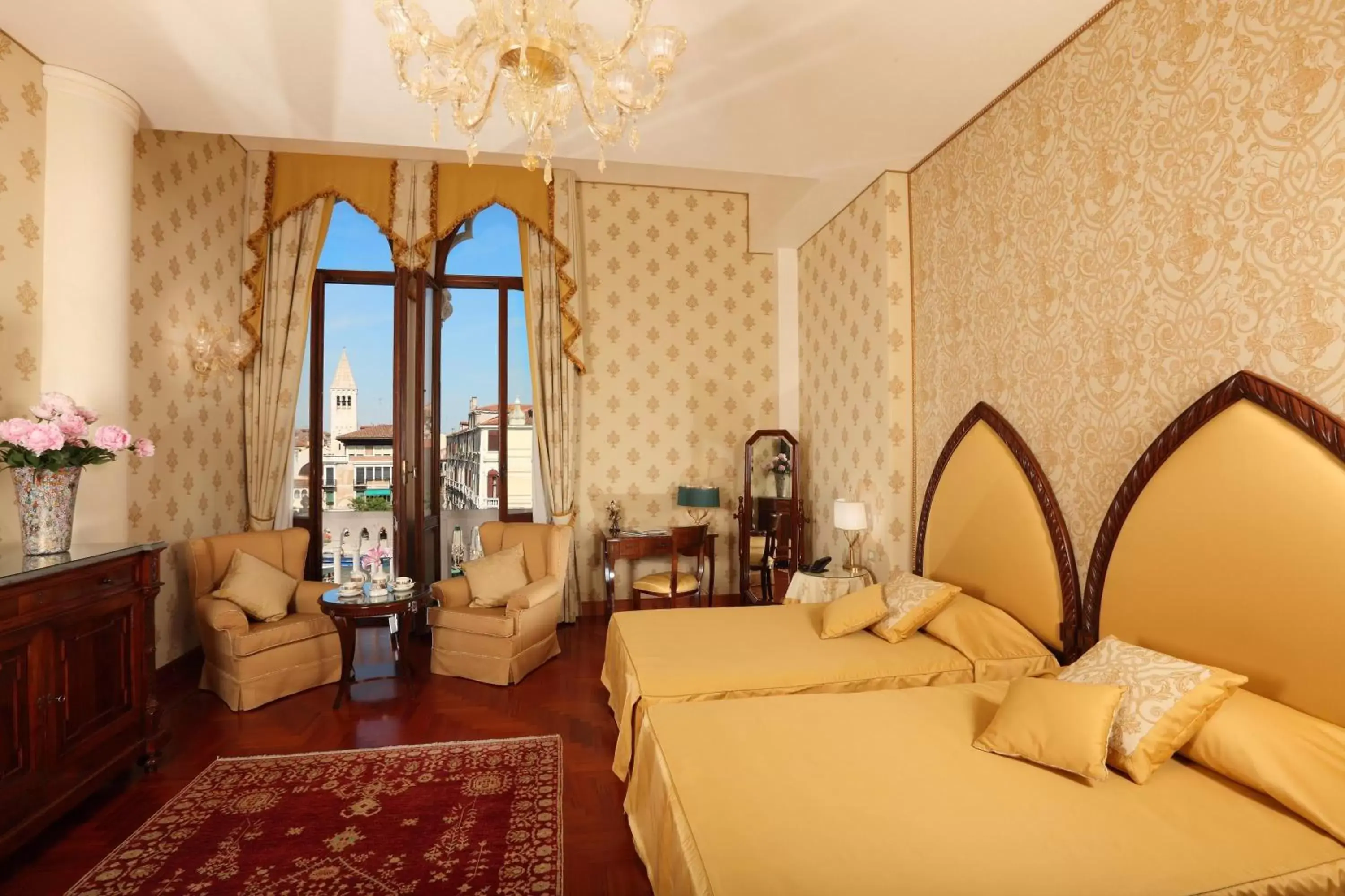 Junior Suite (3 Adults) with Grand Canal View in Hotel Palazzo Stern Junior Suite (3 Adults) with Grand Canal View in Hotel Palazzo Stern