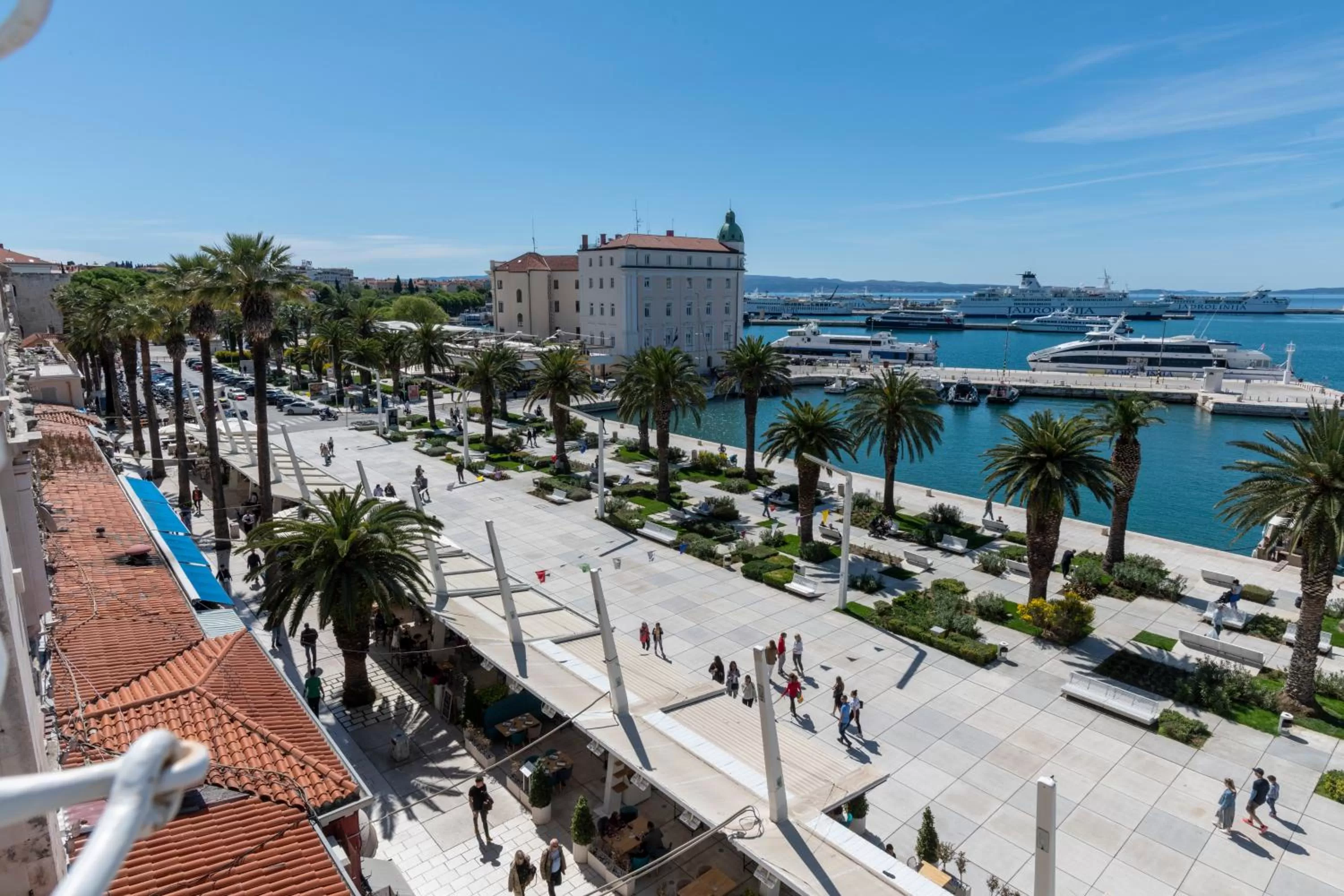Sea view in Deluxe Collection Hotel Kastel