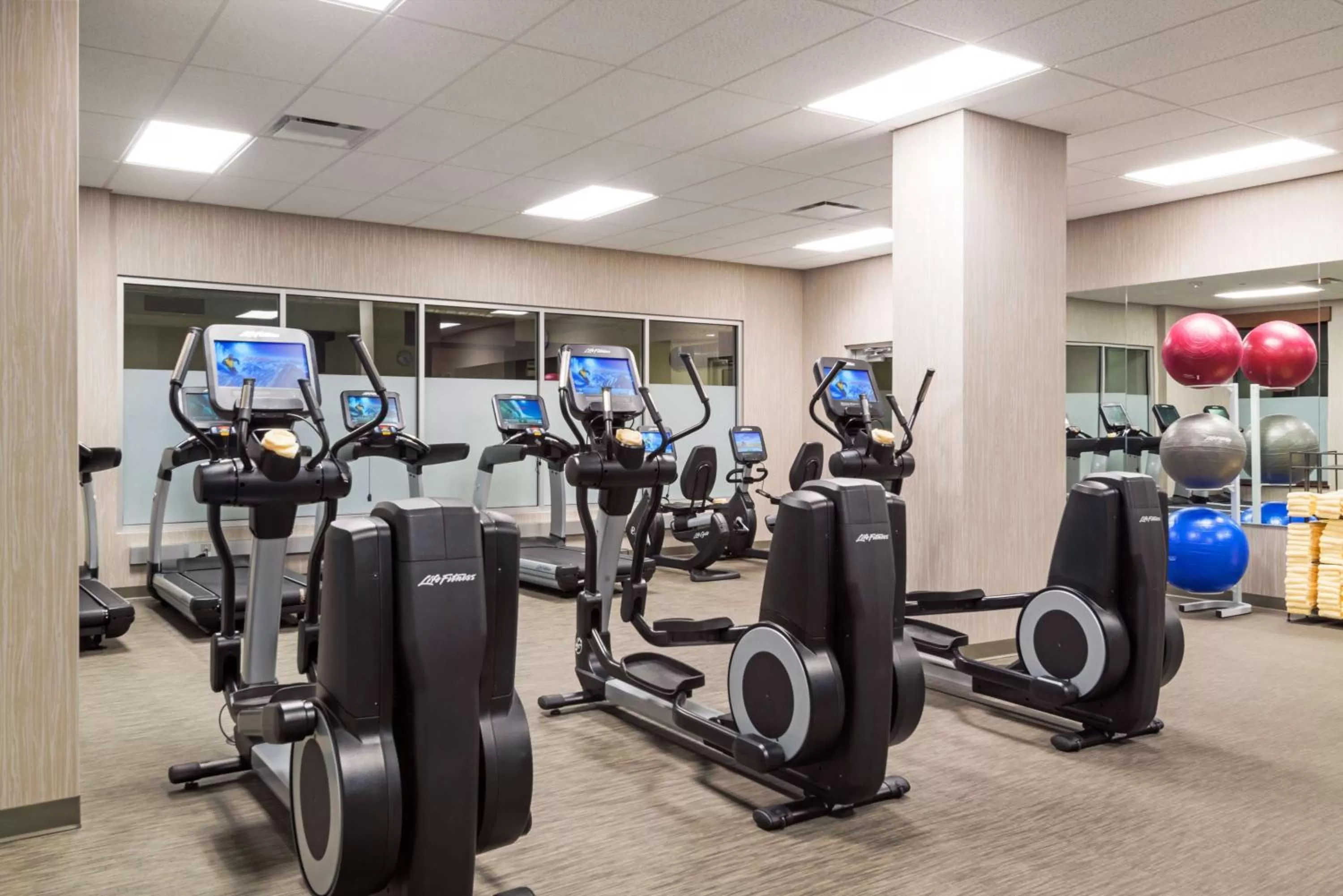 Fitness centre/facilities in Hyatt Place Denver Downtown