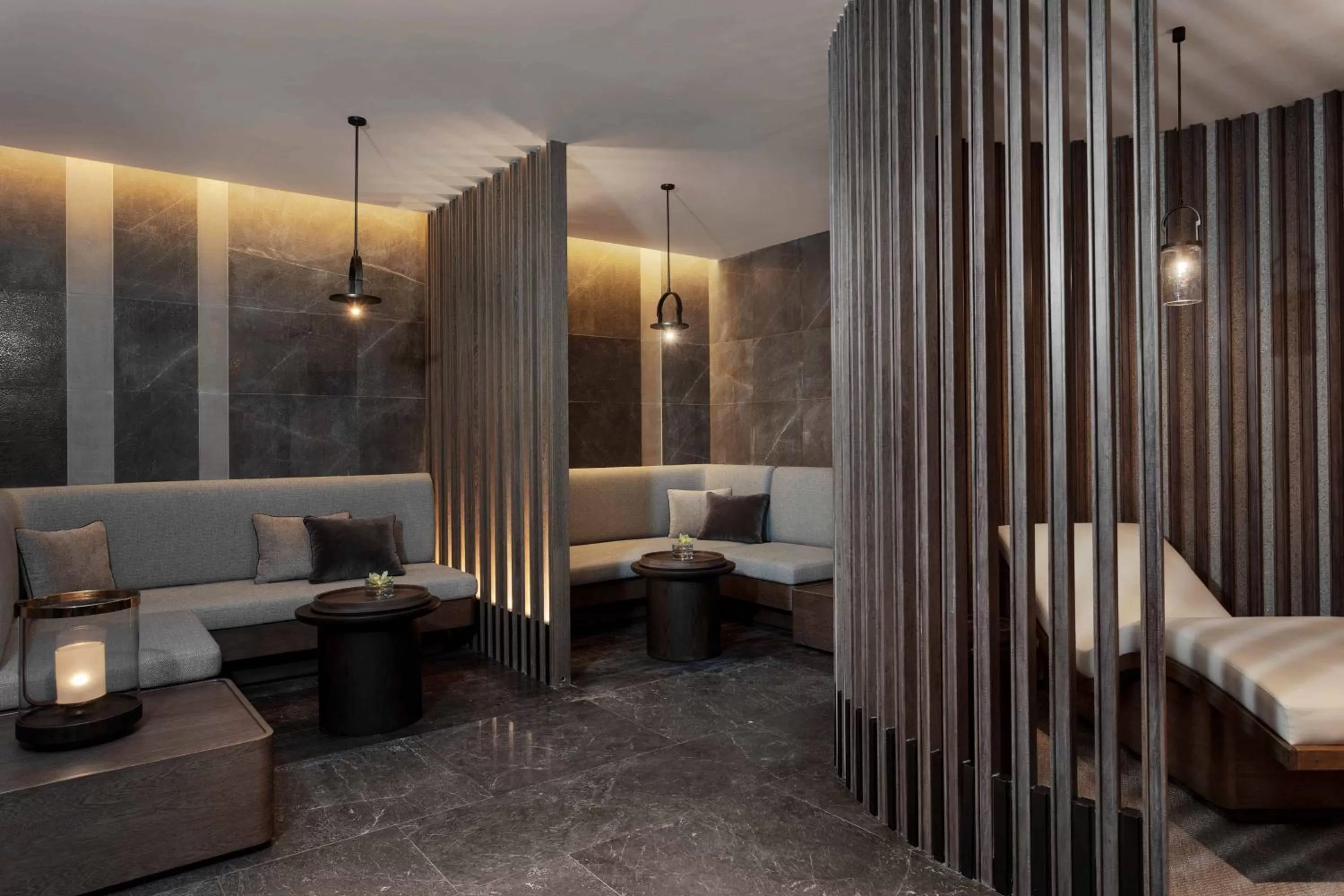 Spa and wellness centre/facilities, Bed in JW Marriott Marquis Hotel Shanghai Pudong