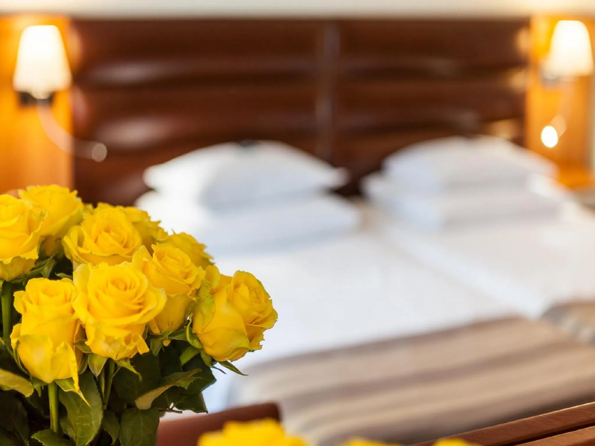 Bed in Hotel Bredeney