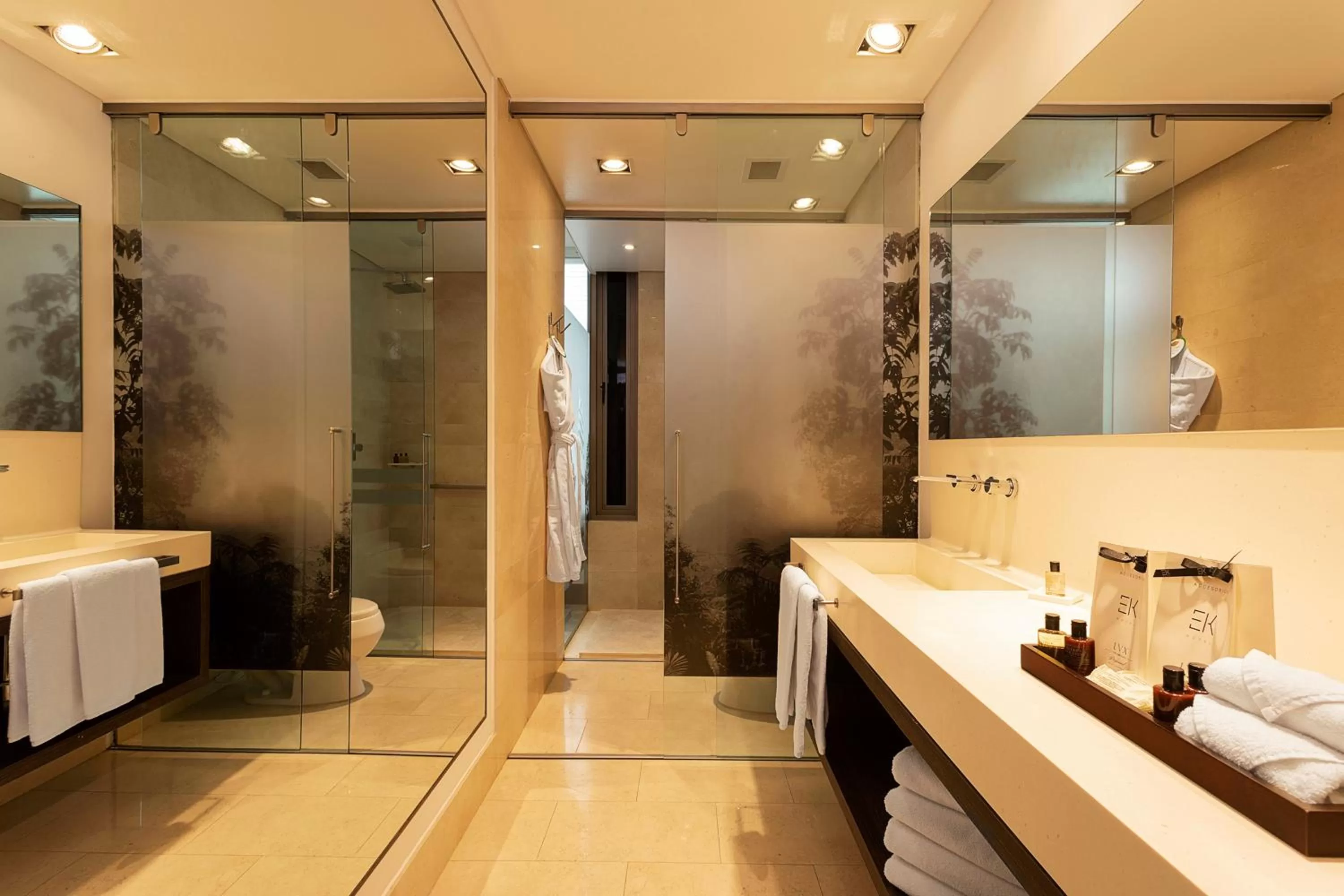 Bathroom in EK Hotel By Preferred Hotels Group