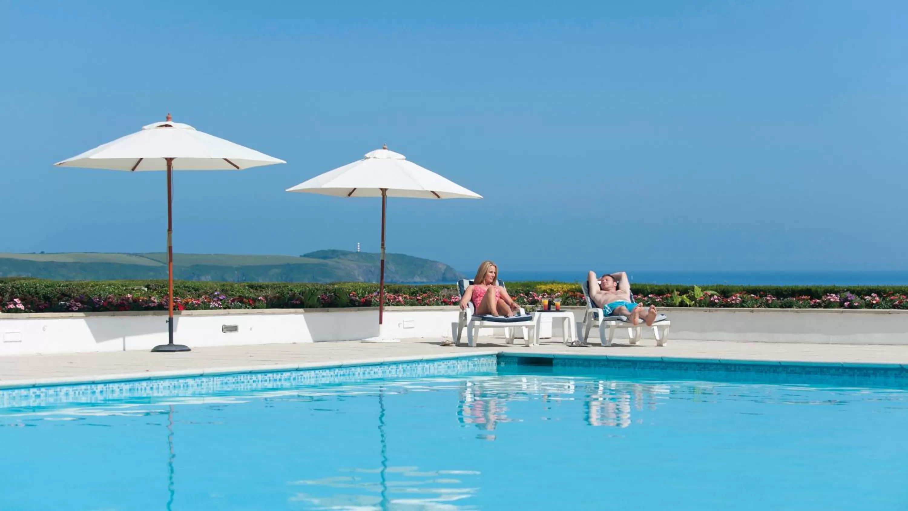 On site in The Carlyon Bay Hotel and Spa