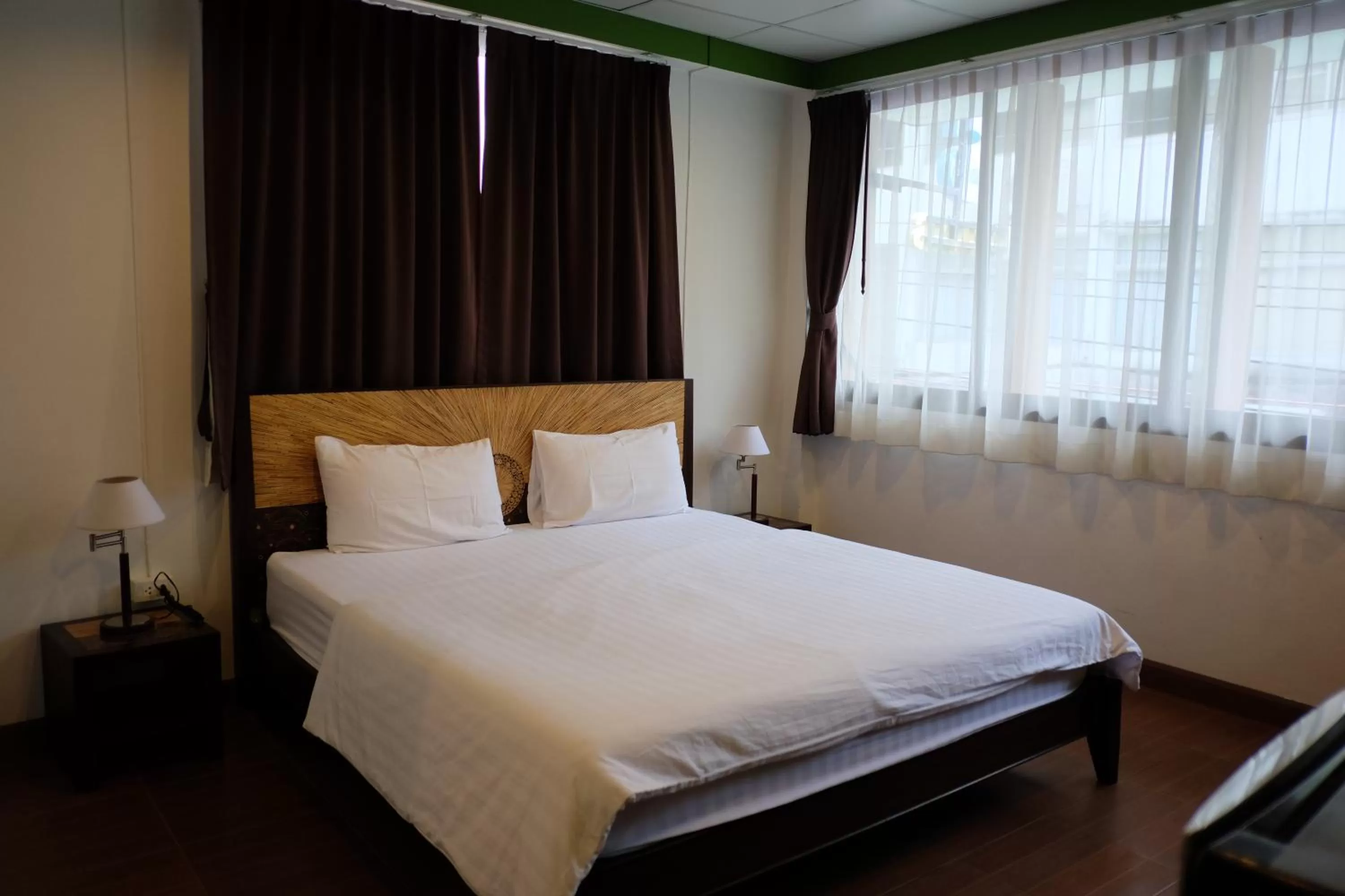 Bed in Baan Glang Soi