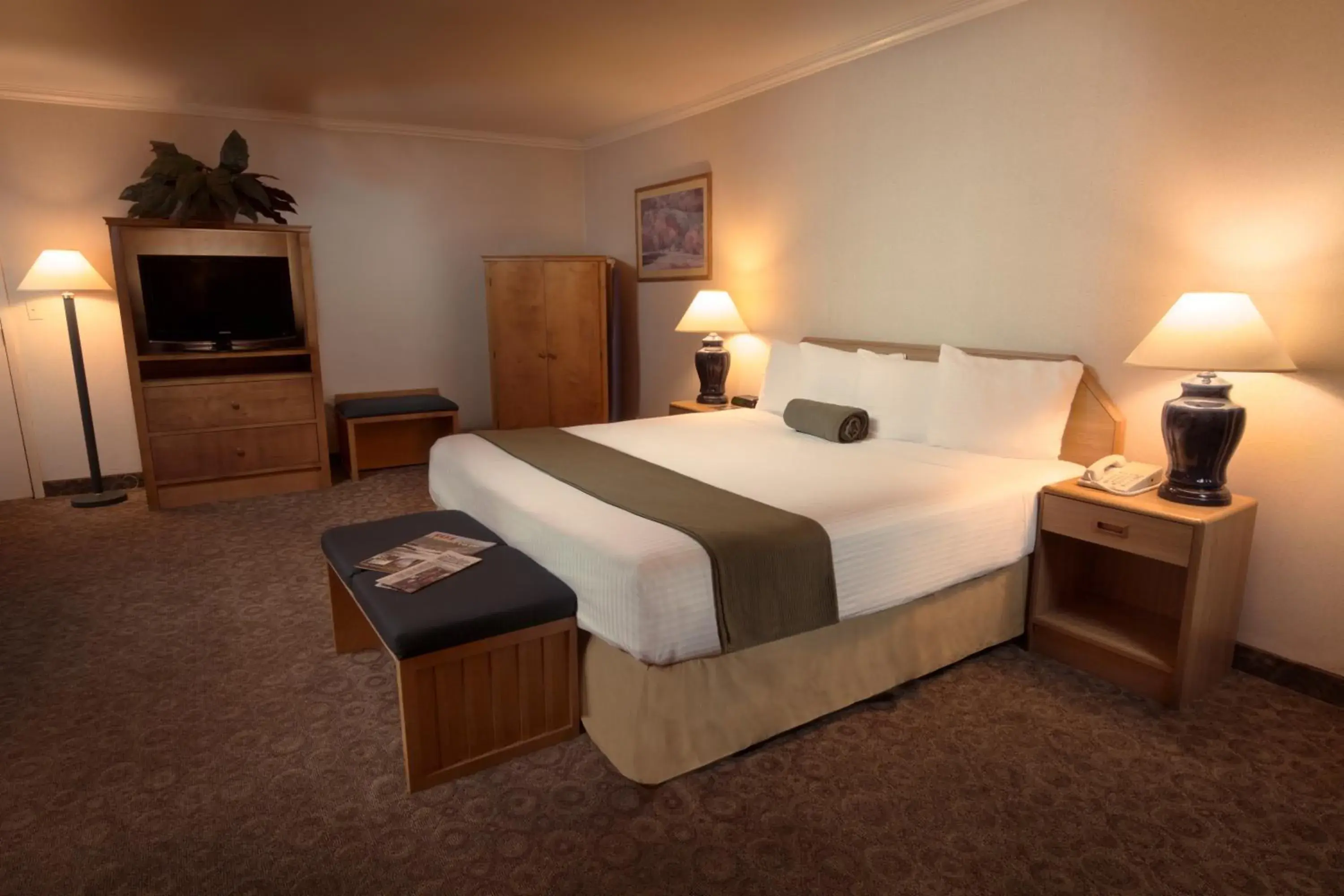 The Redwood King Suite in The Redwood Riverwalk, a boutique hotel The Redwood King Suite in The Redwood Riverwalk, a boutique hotel