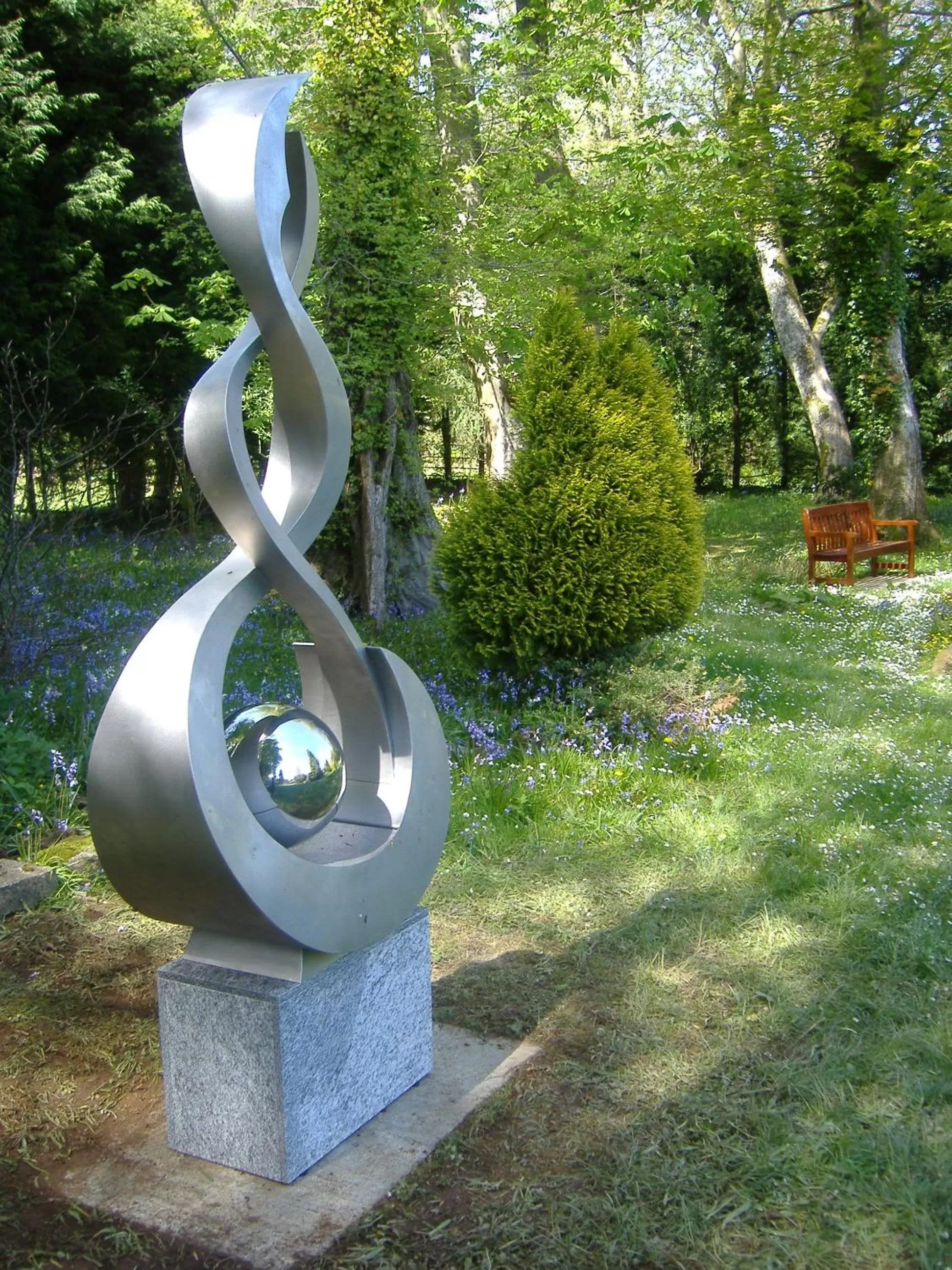 Garden in Tre-Ysgawen Hall & Spa