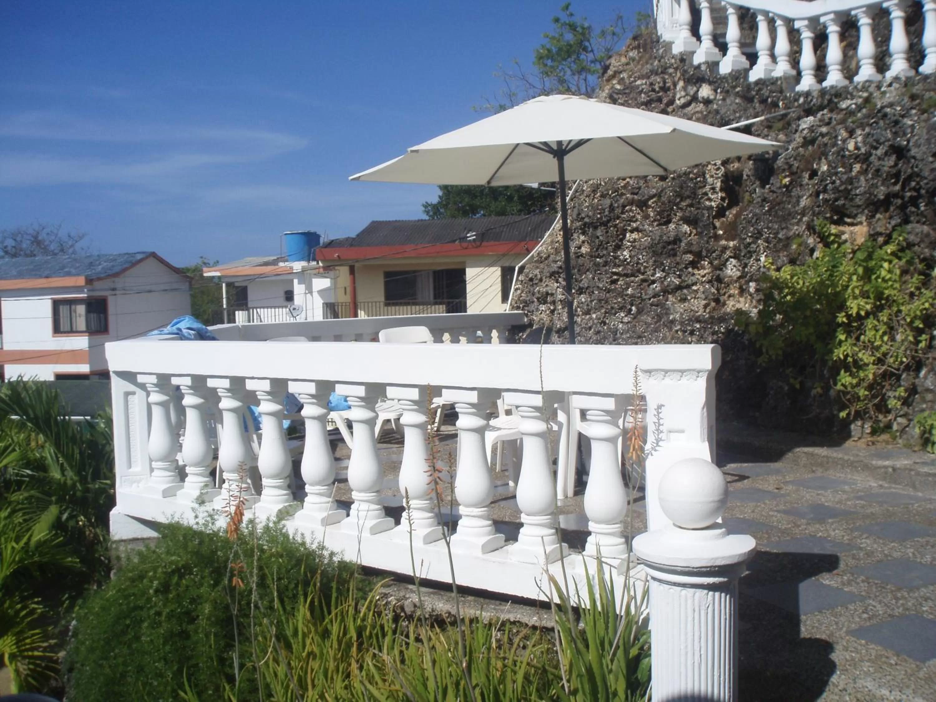 Balcony/Terrace, Property Building in The Rock House Eco
