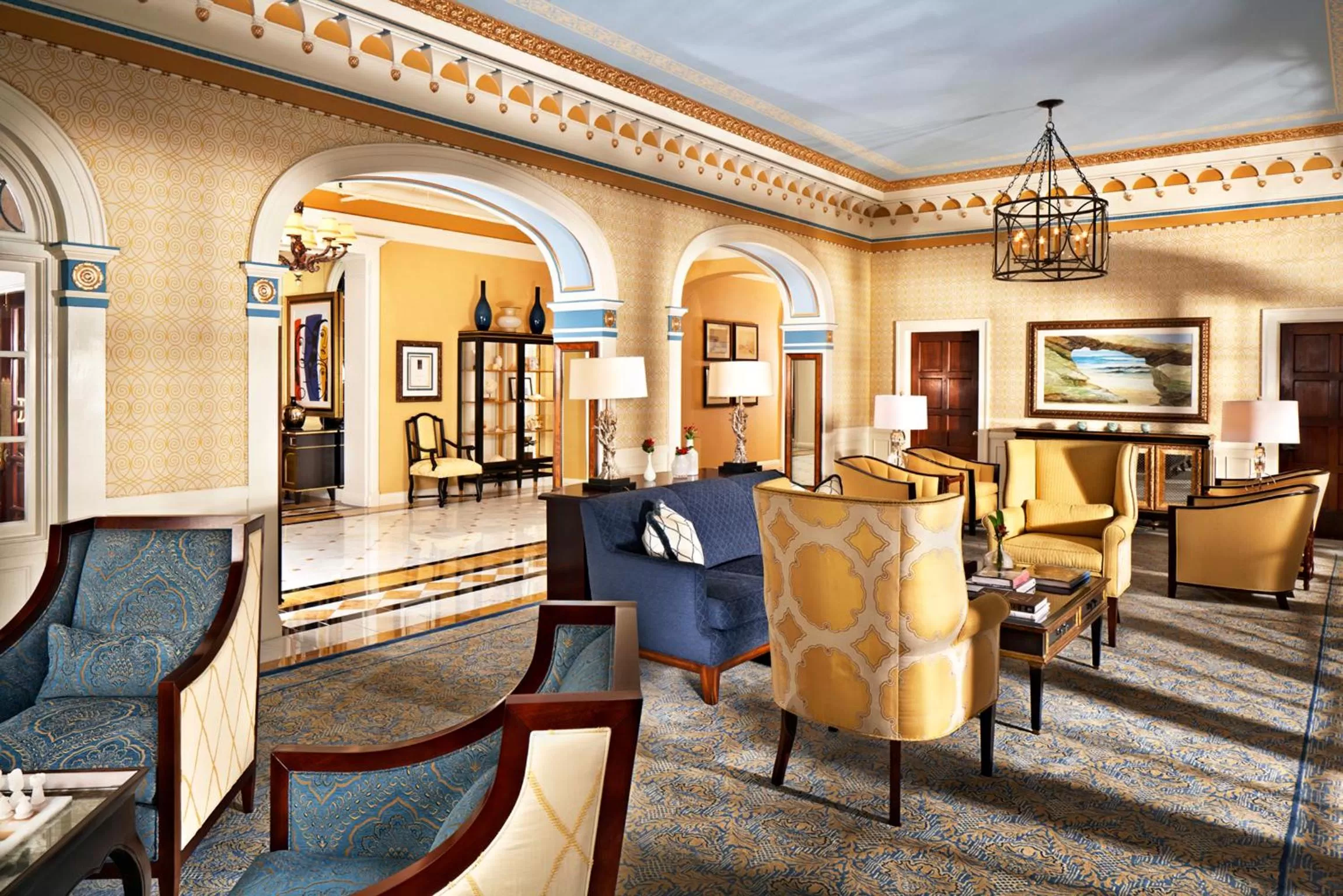 Lobby or reception in Grande Colonial La Jolla