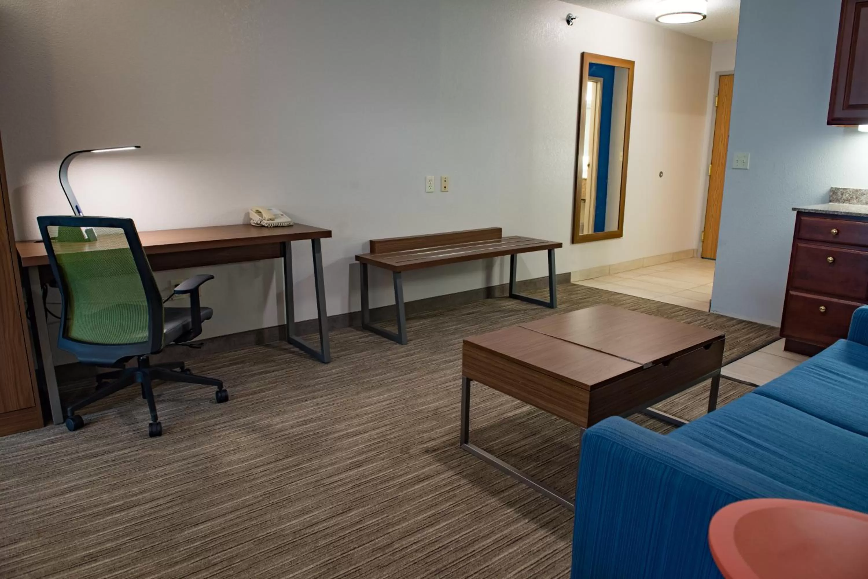 Seating area in Holiday Inn Express Hotel & Suites Elkhart-South by IHG