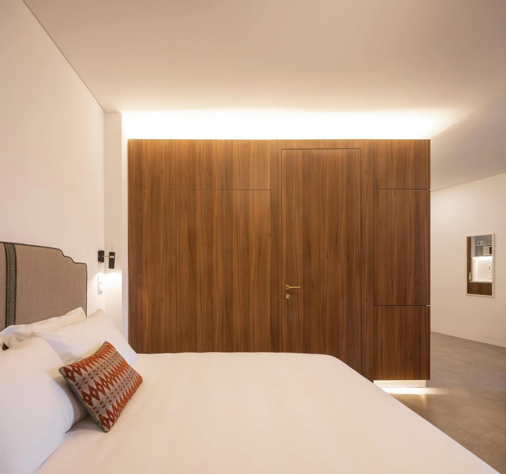 Bedroom, Bed in Lisbon Serviced Apartments - Avenida