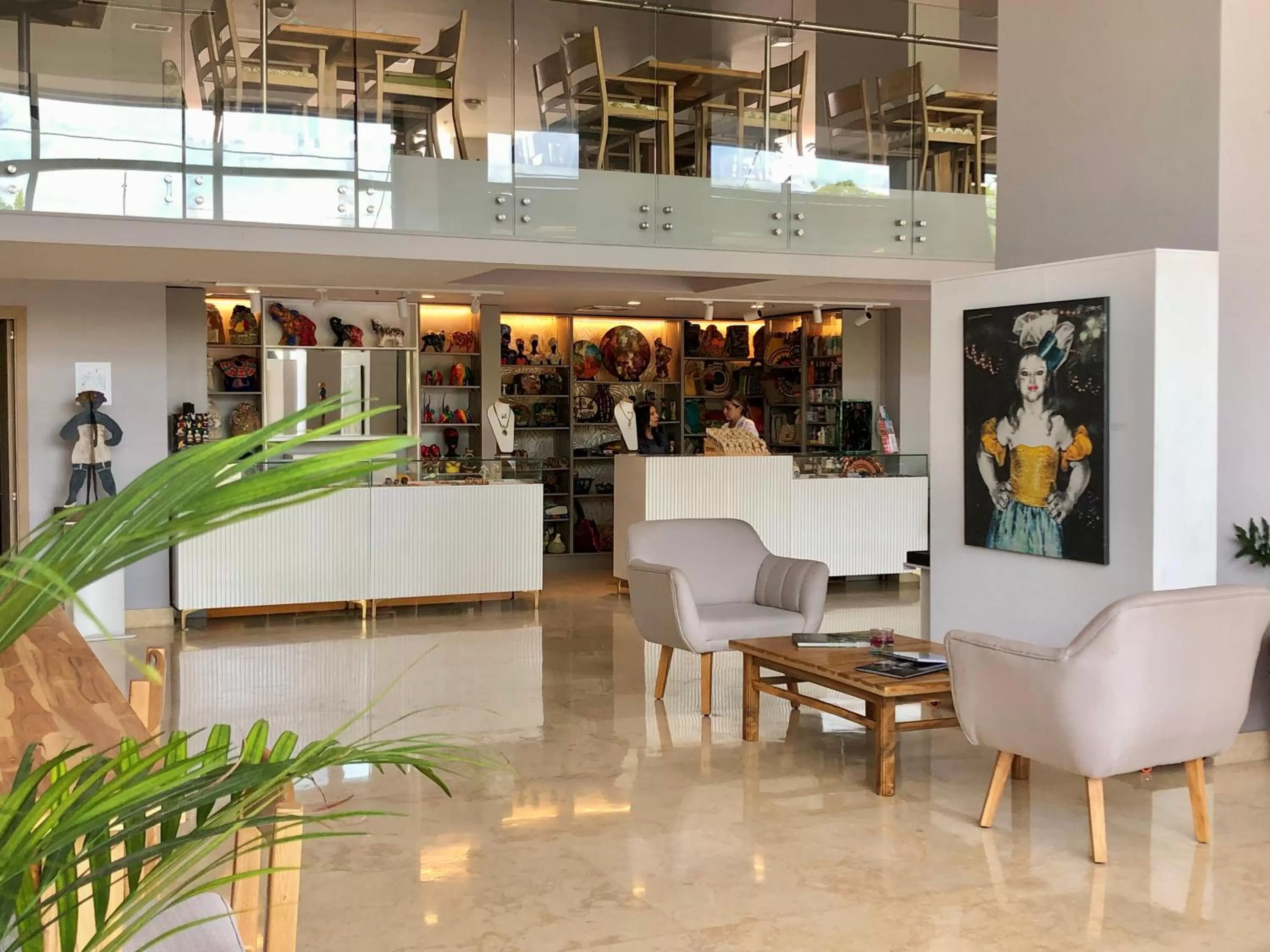 Lobby or reception in Wyndham Garden Cartagena
