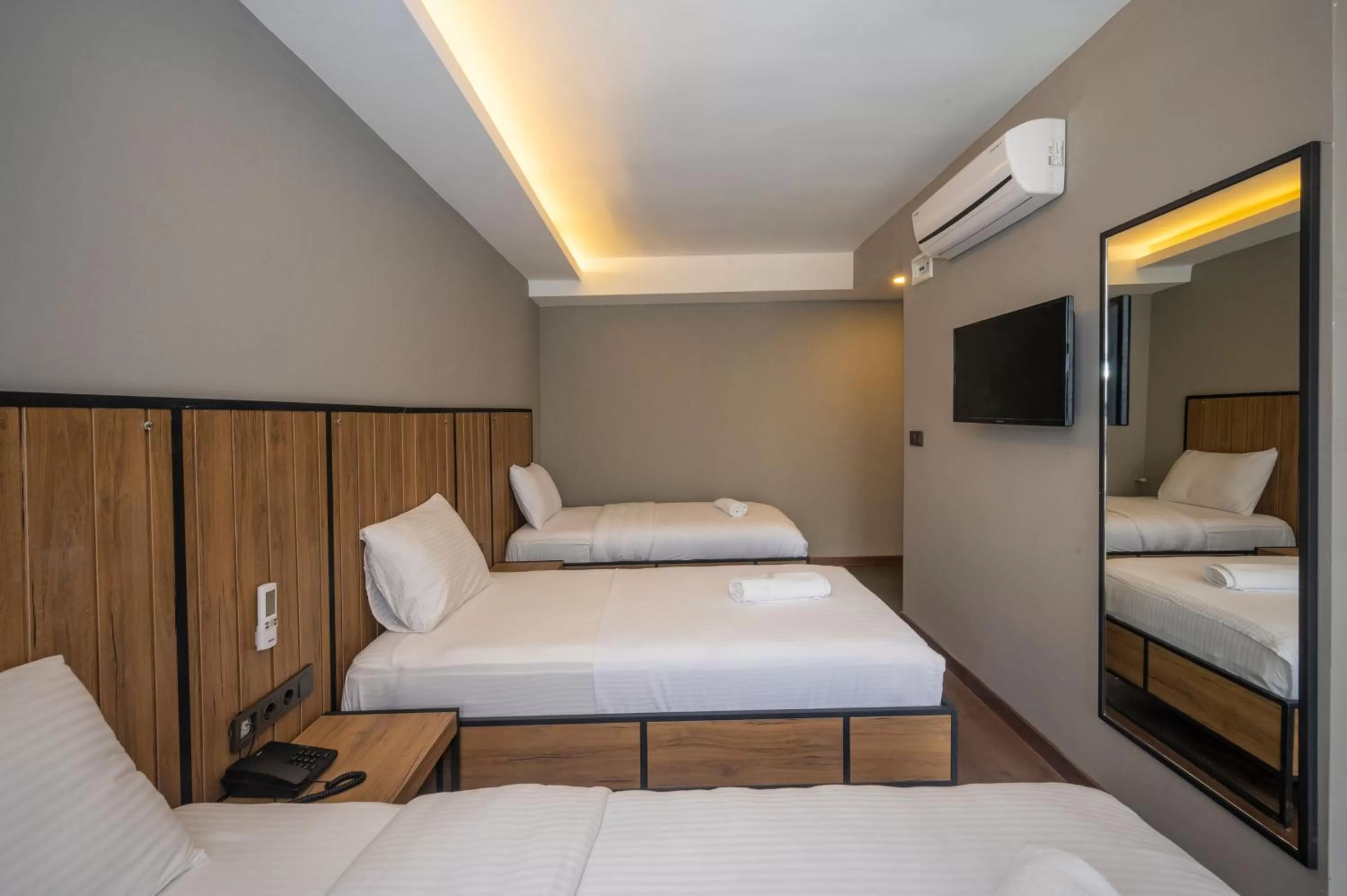 Bed in Çorlu Dem Hotel