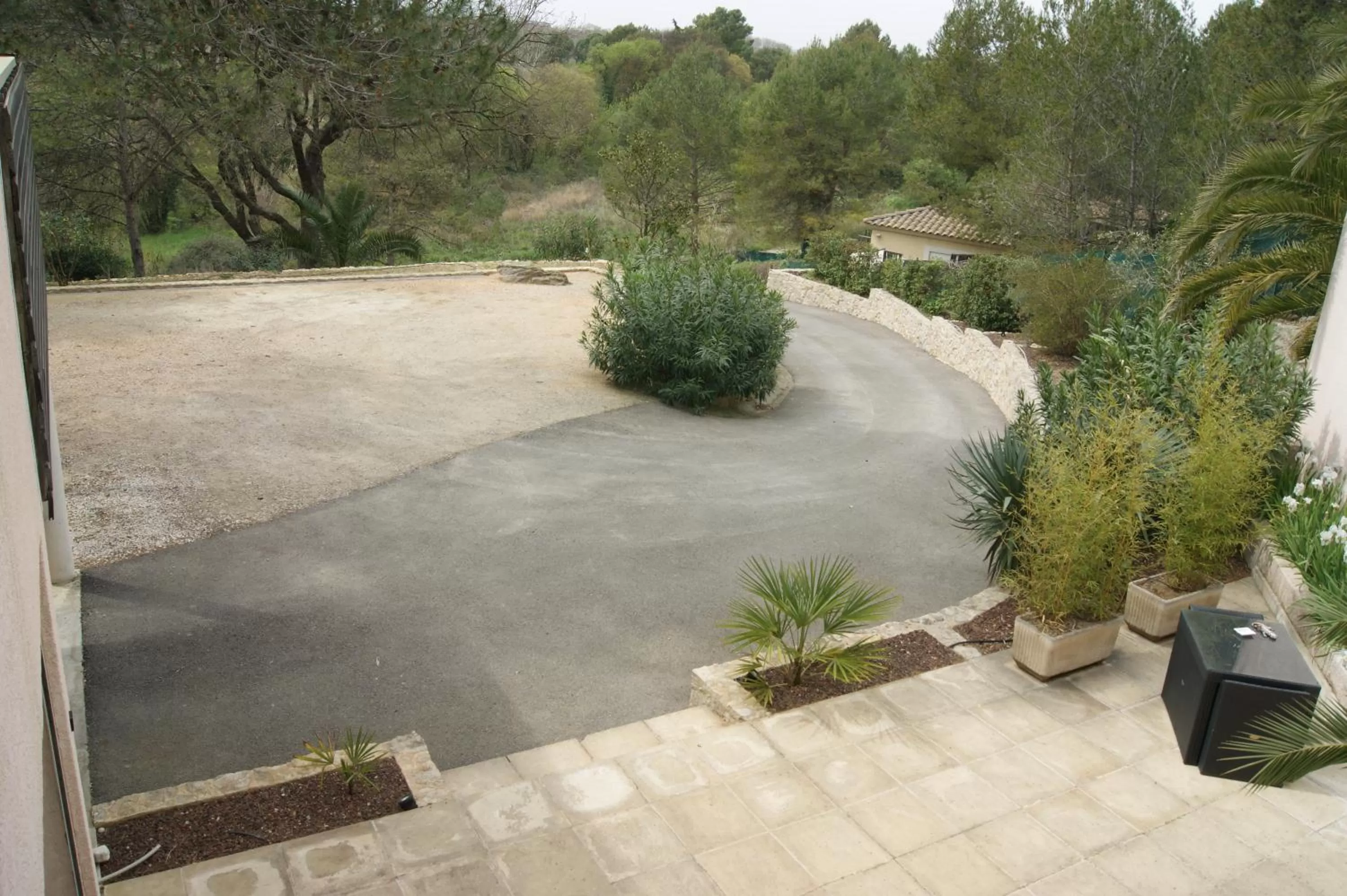Balcony/Terrace in B&B Villa Castelnau Montpellier