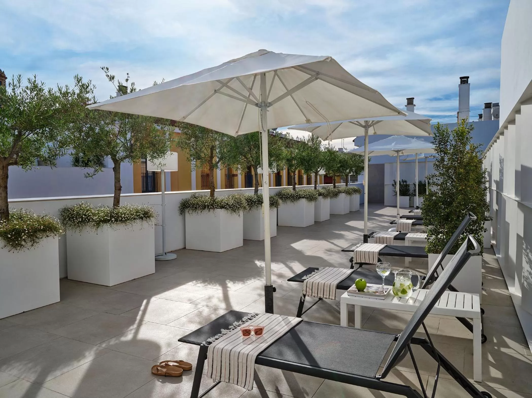 Solarium in Hotel Rey Alfonso X