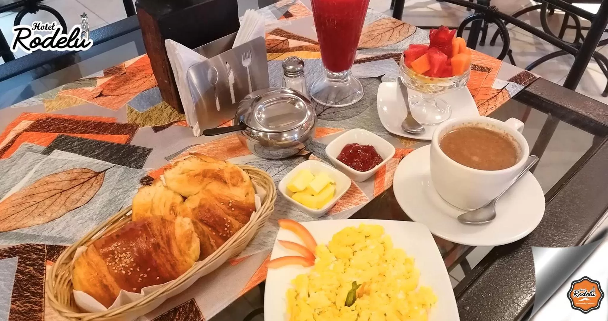 Breakfast in Hotel Rodelu