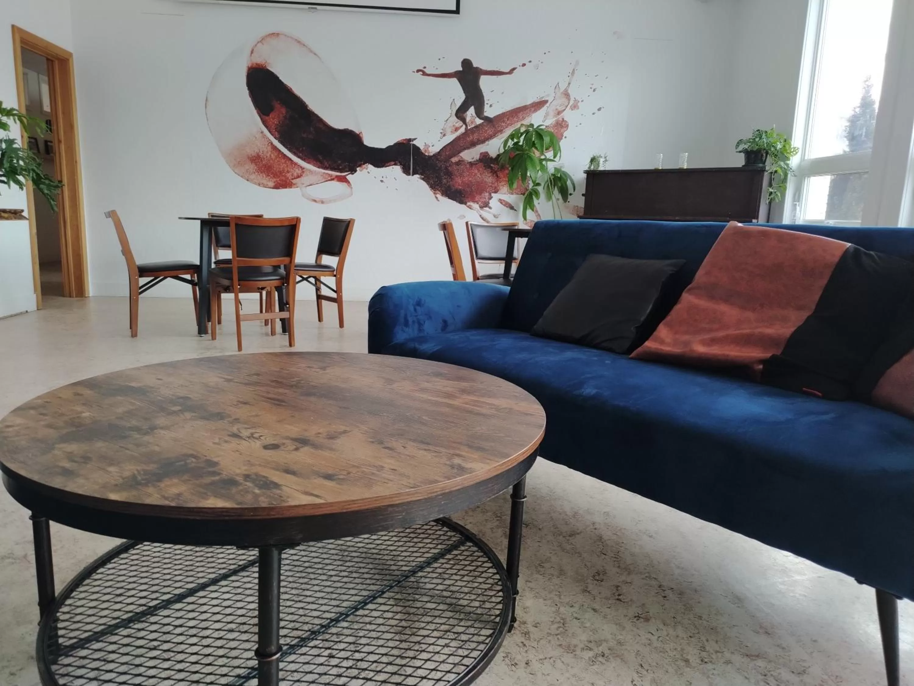 Living room, Seating Area in Auberge La Petite École de Forillon