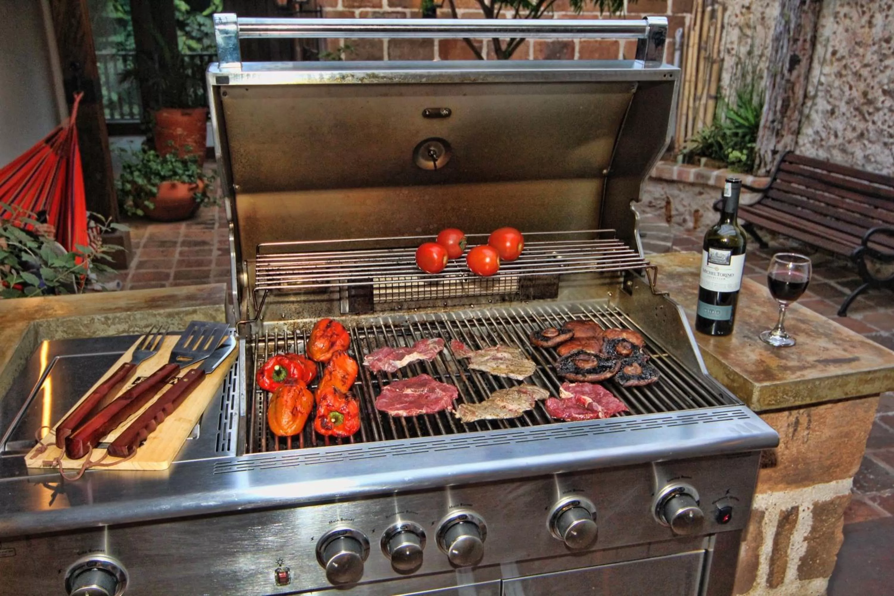 BBQ facilities in Casa Del Reloj