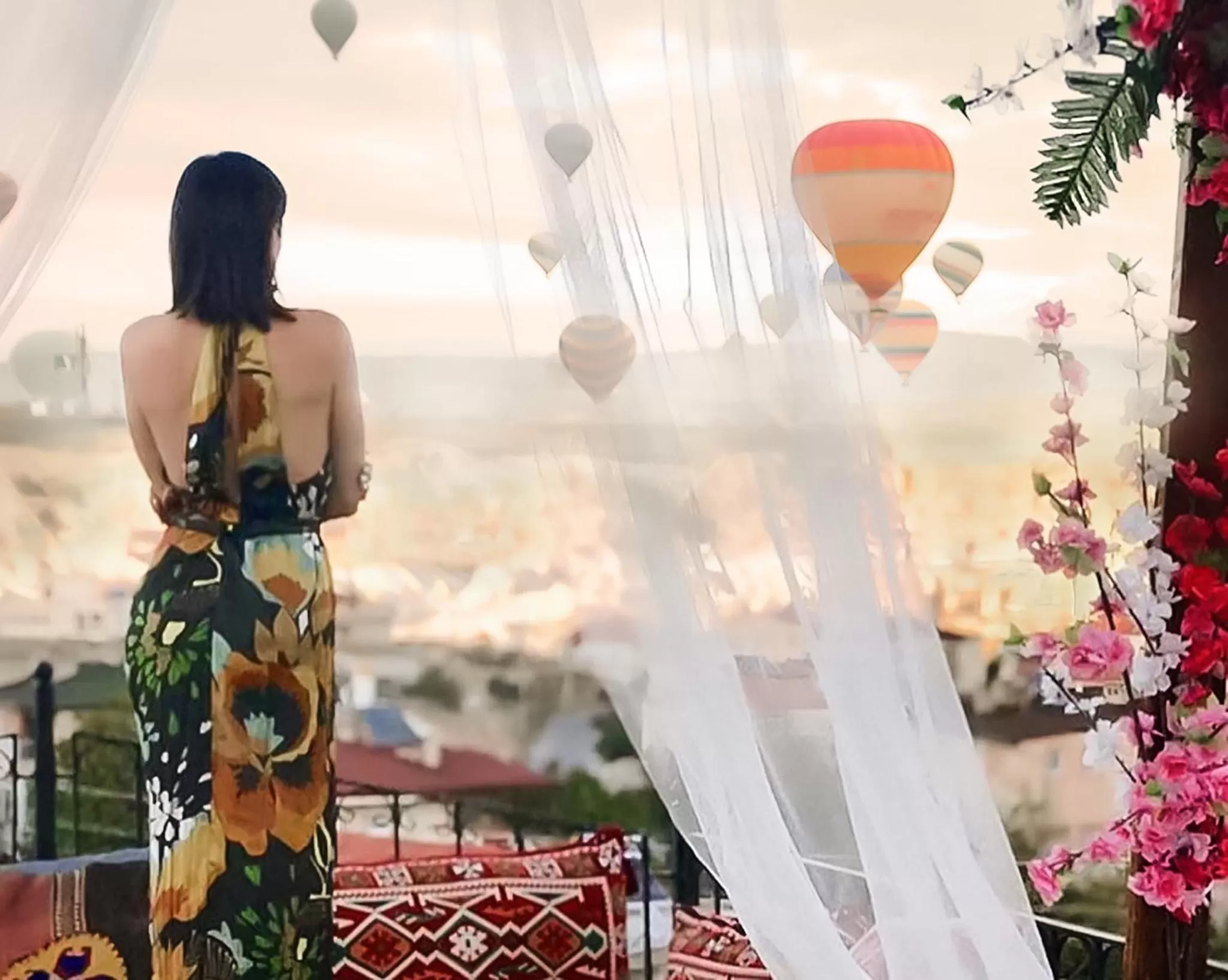 Balcony/Terrace in Milat Cave Hotel