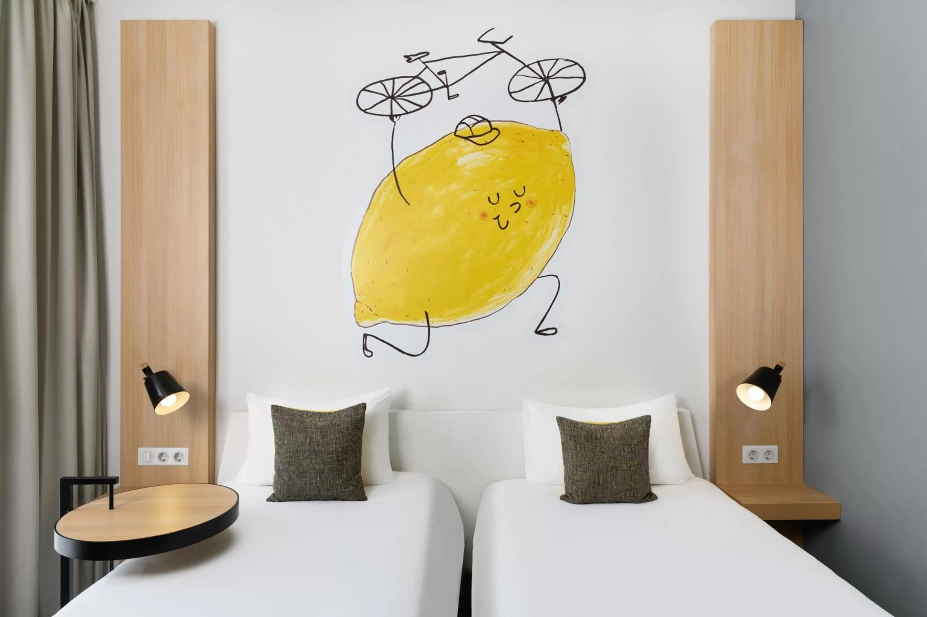 Bedroom, Bed in Ibis Styles Budapest City