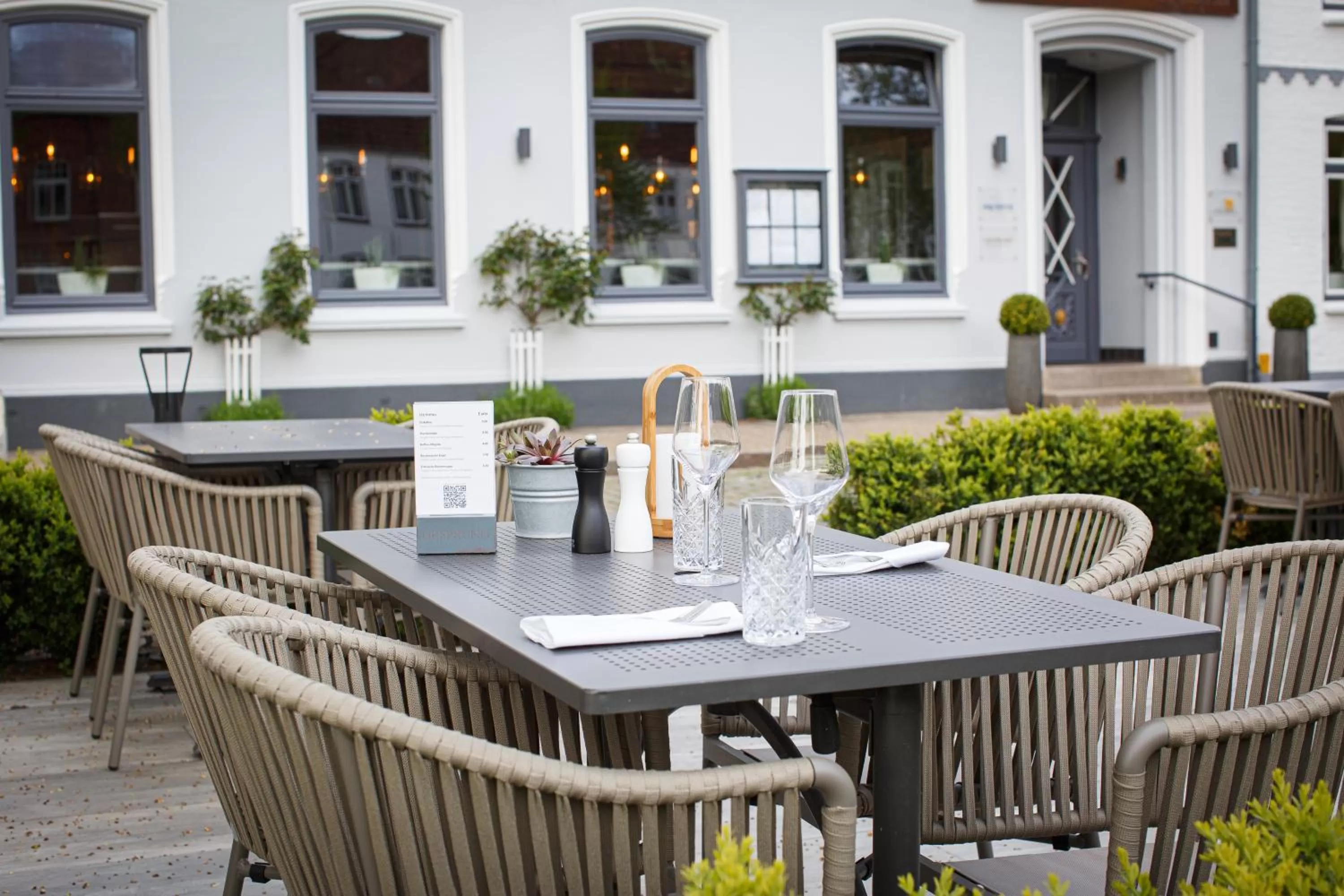 Balcony/Terrace in Romantik Hotel Aquarium
