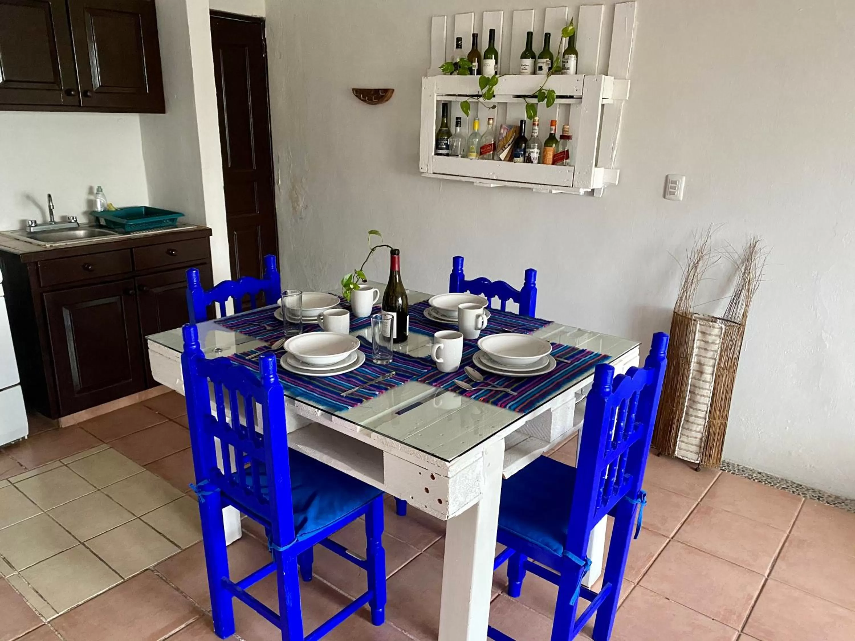 Dining area in Casa CARIBE Cancun