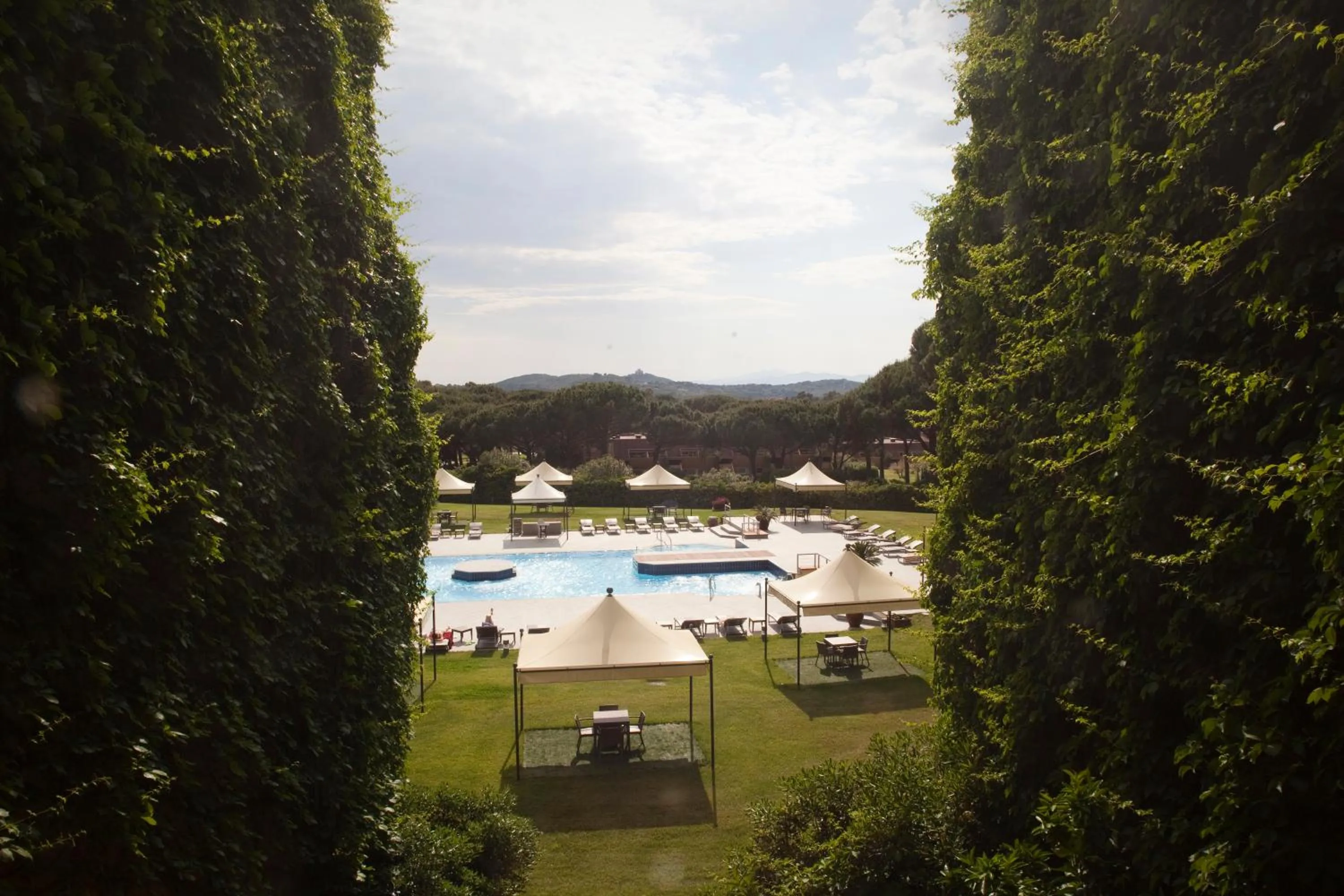 Bird's eye view in Golf Hotel Punta Ala