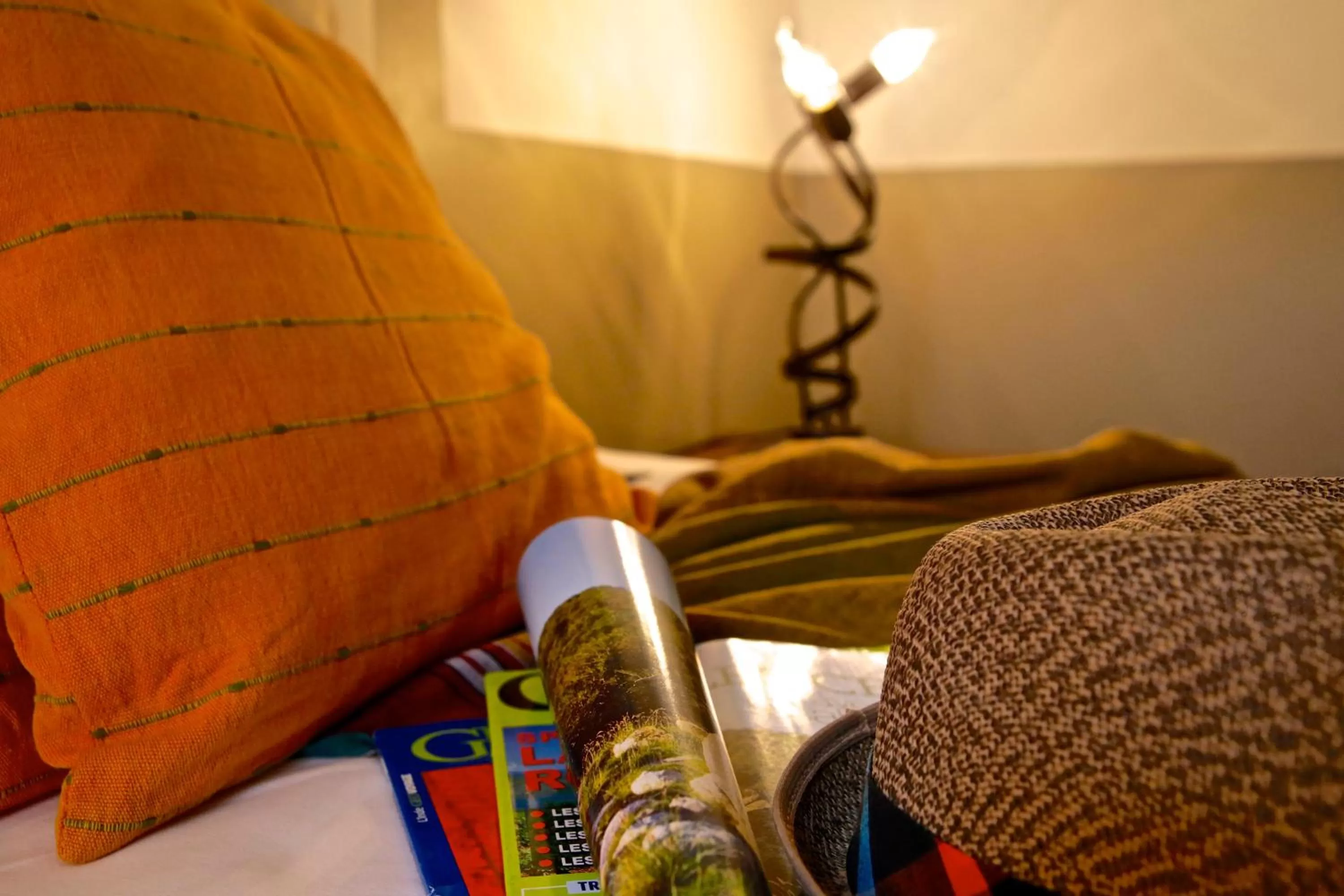 Decorative detail, Bed in L'Autre Maison