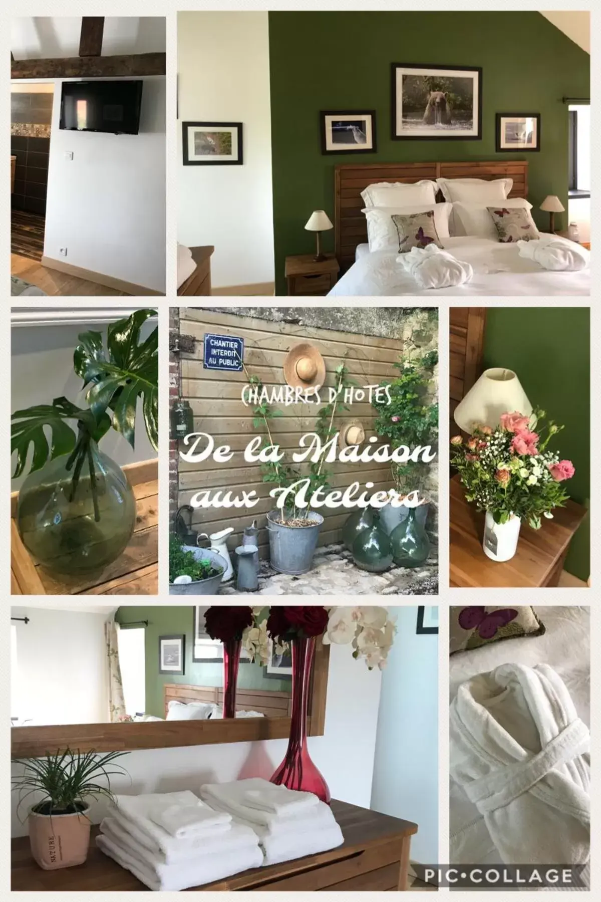 Double Room with Garden View in De la Maison aux Ateliers Double Room with Garden View in De la Maison aux Ateliers