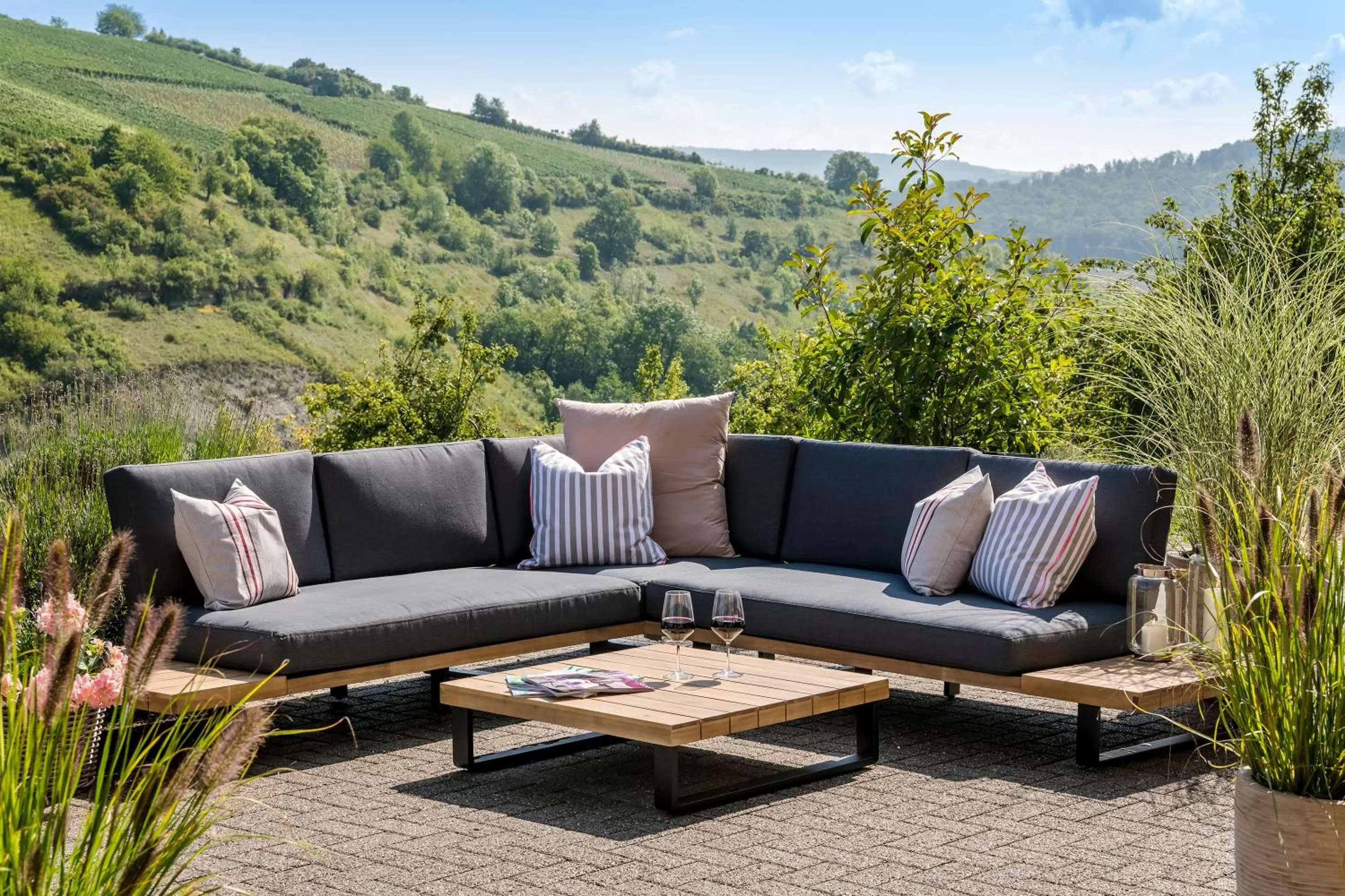 View (from property/room) in Becksteiner Rebenhof