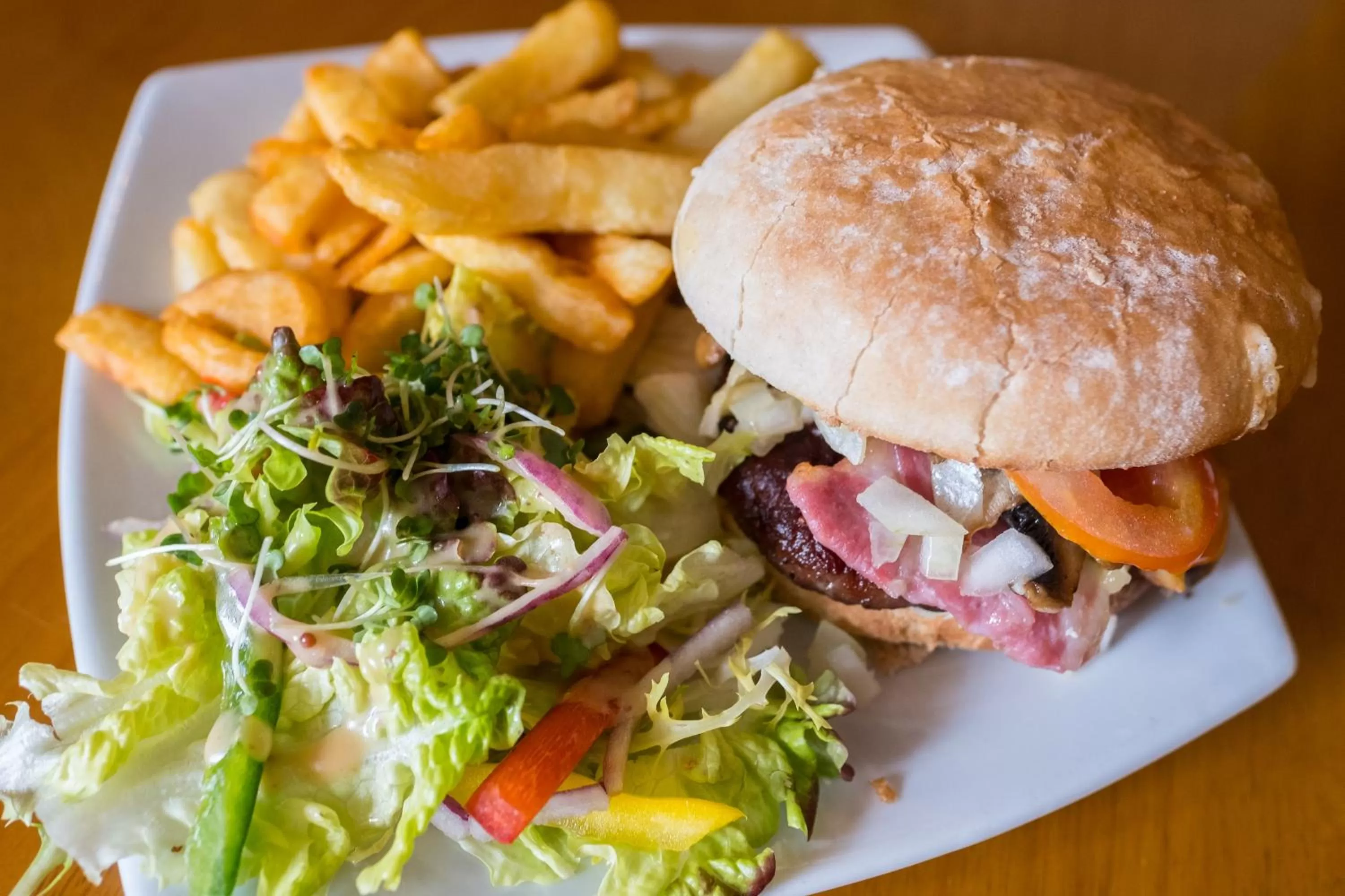 Food close-up in Kings Arms