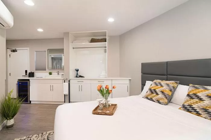 Bed in Sands Of La Jolla