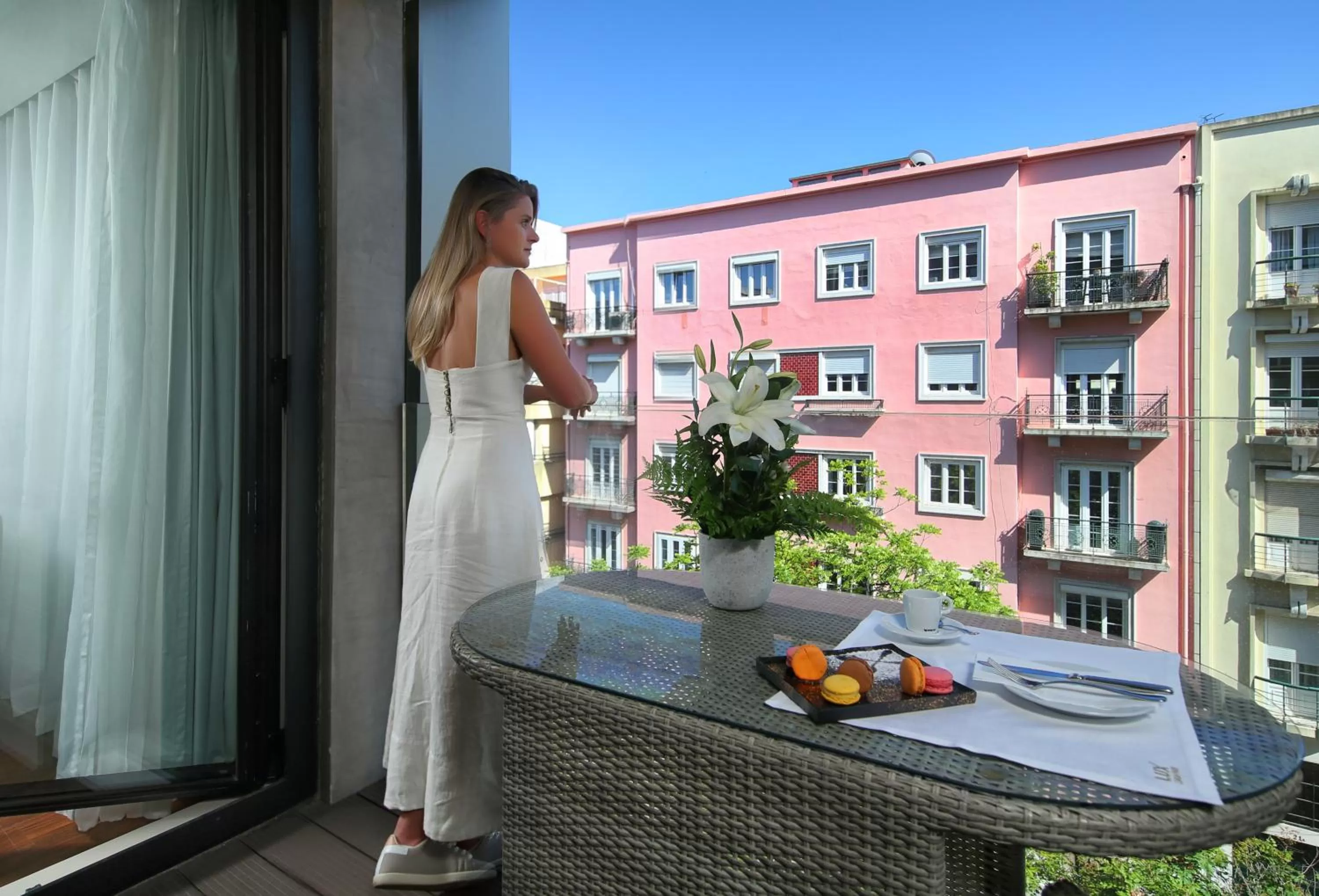 Balcony/Terrace in Lux Lisboa Park